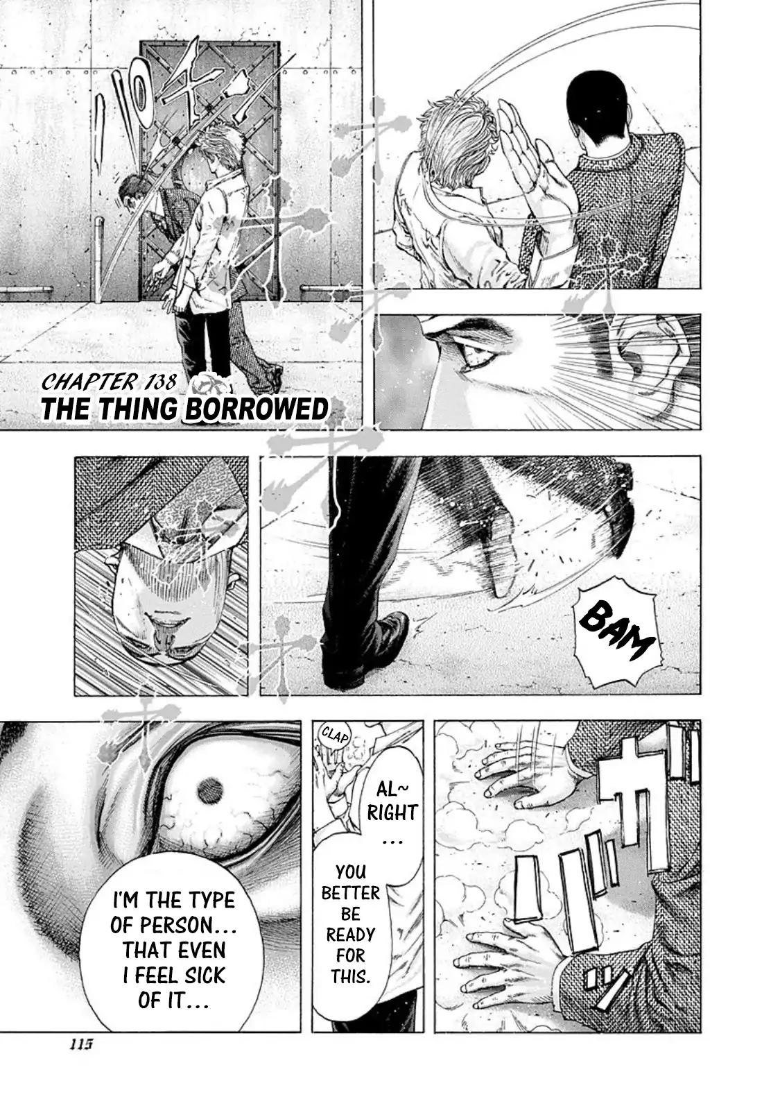 Usogui Chapter 138 page 1 - Chapter 138