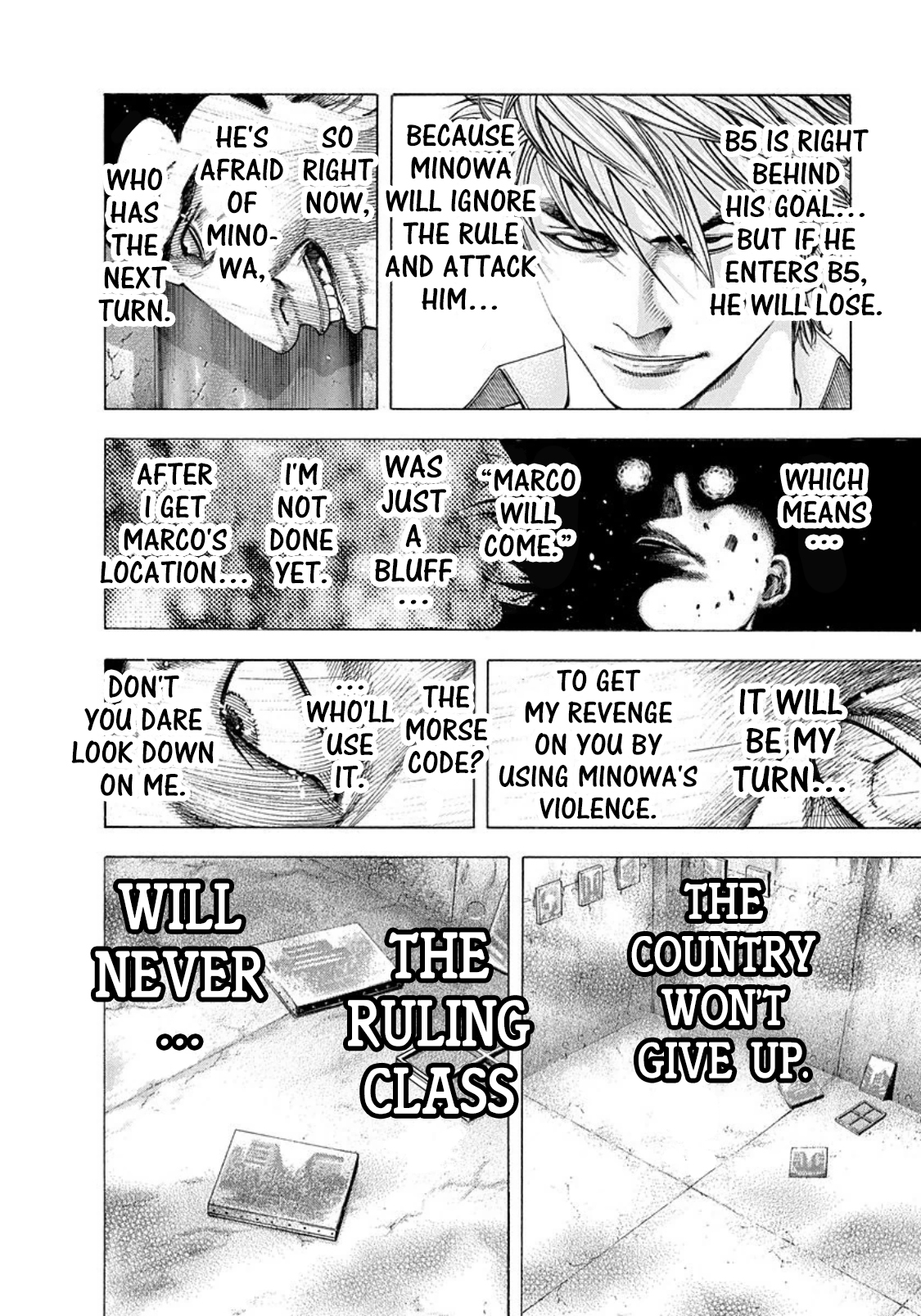 Usogui Chapter 140 page 14 - Chapter 140: The Country Won't Give Up