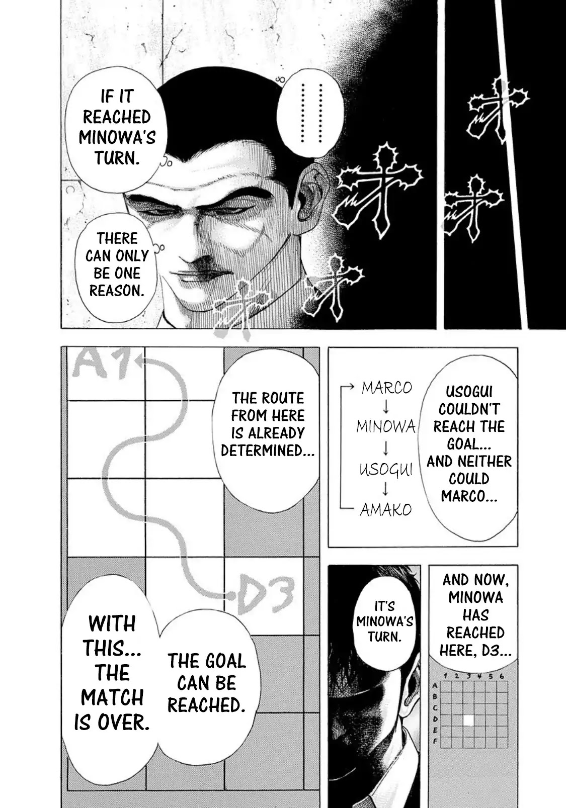 Usogui Chapter 143 page 4 - Chapter 143: Minotaur