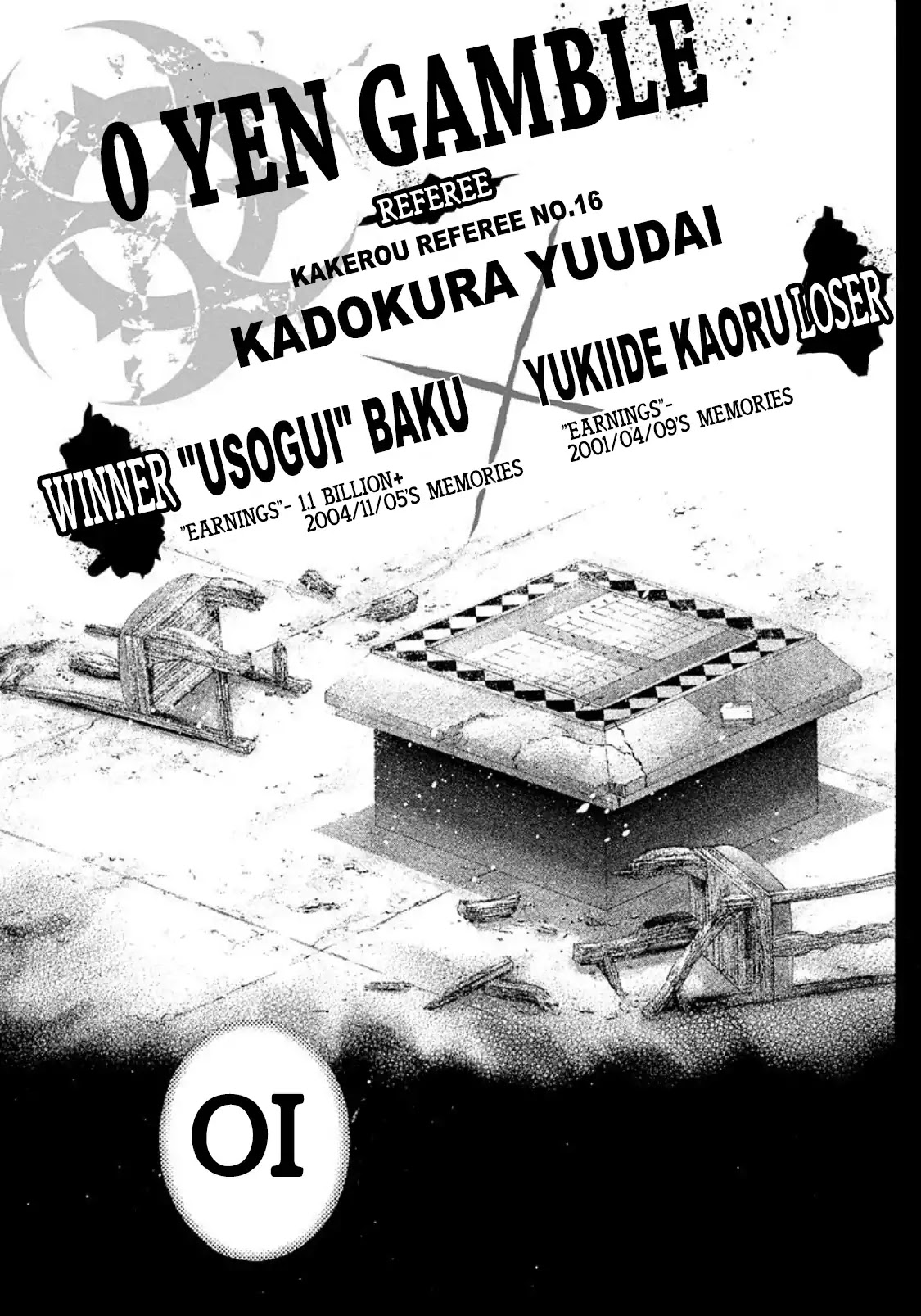 Usogui Chapter 147 page 15 - Chapter 147: Welcome Home