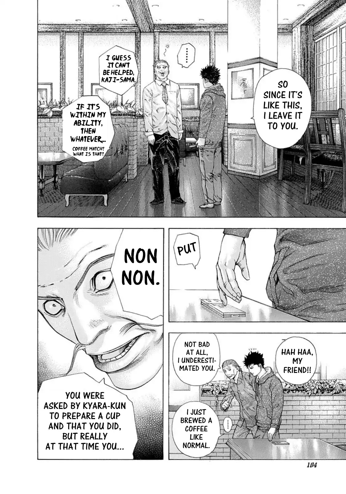 Usogui Chapter 148 page 8 - Chapter 148: Both Men Face Off