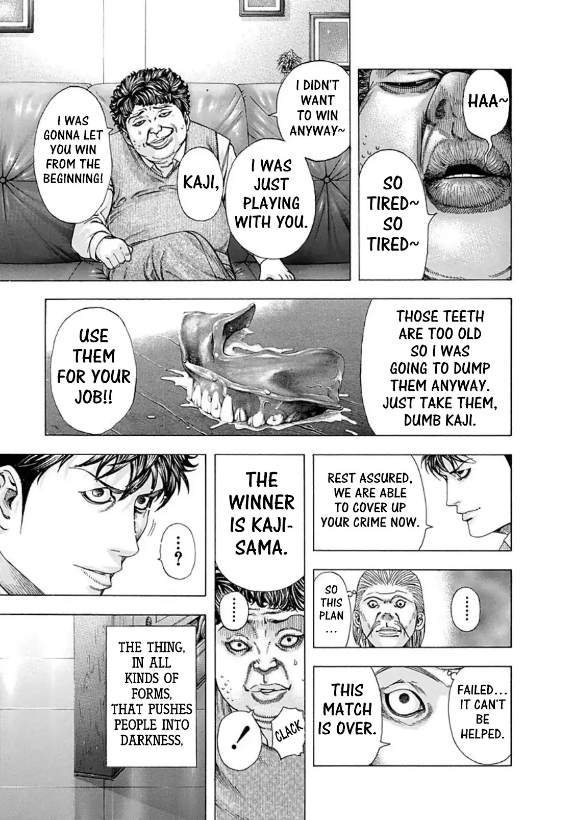 Usogui Chapter 155 page 15 - Chapter 155: The Sealed Future