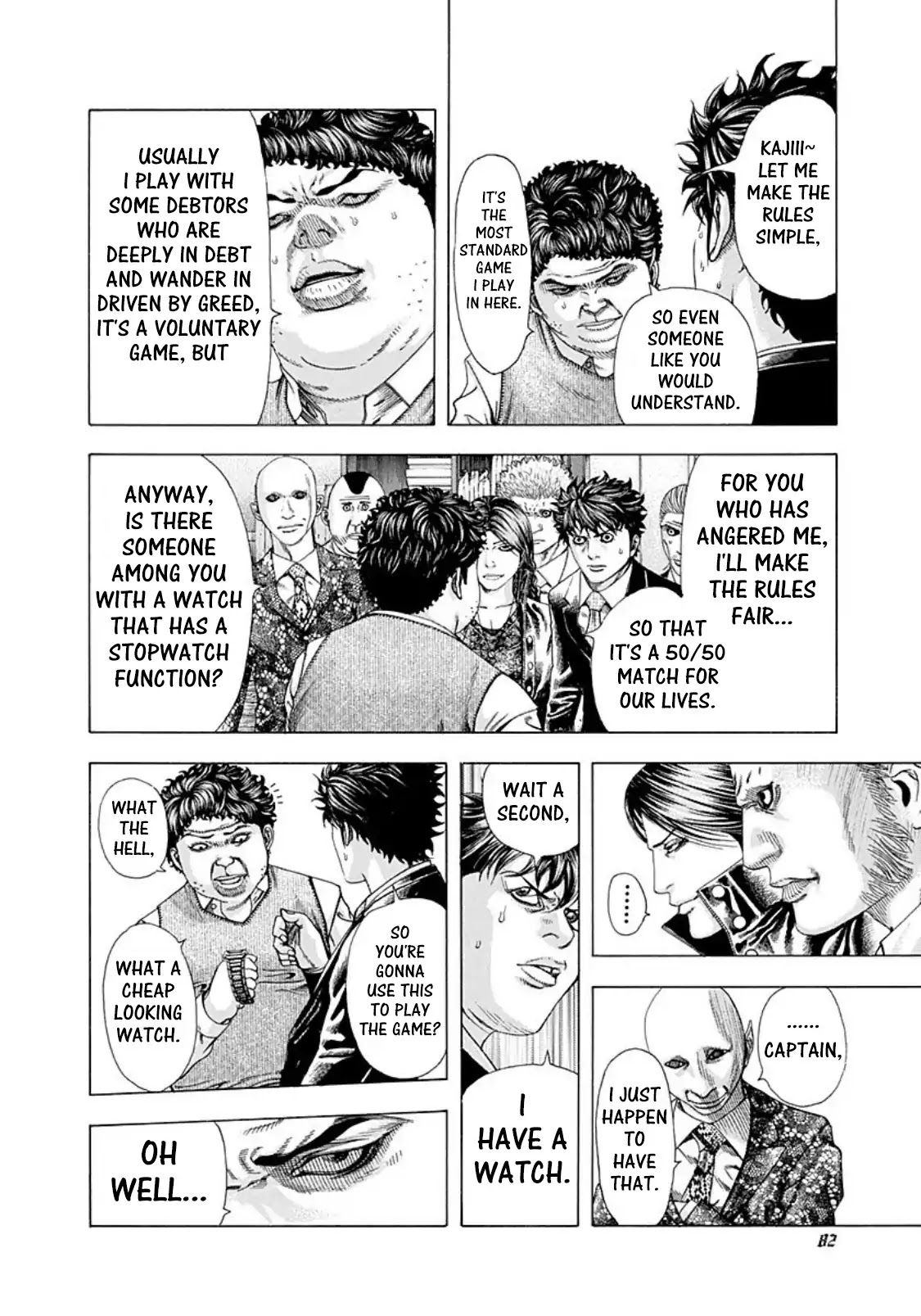 Usogui Chapter 158 page 3 - Chapter 158: The Infernal Bull
