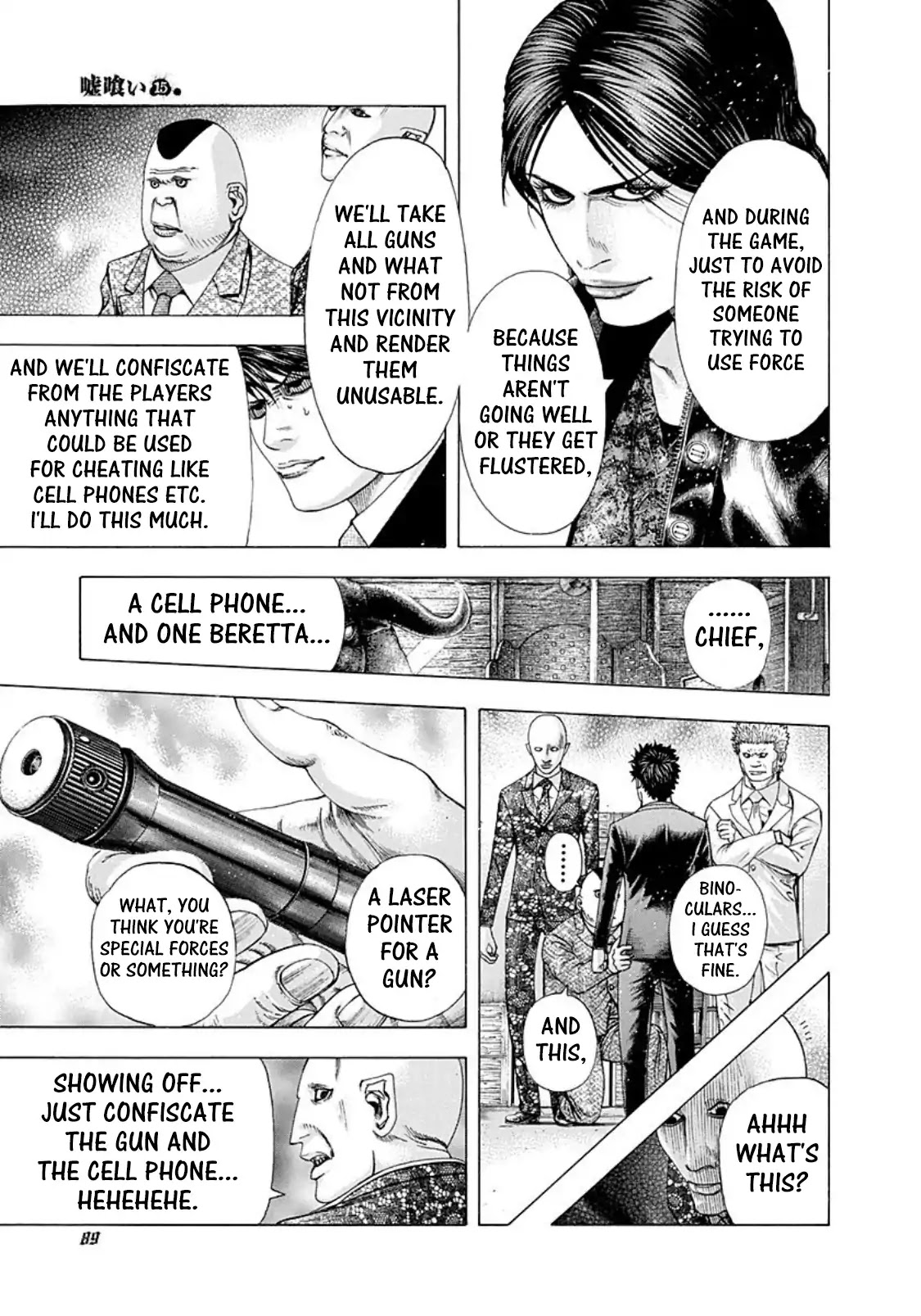 Usogui Chapter 158 page 9 - Chapter 158: The Infernal Bull