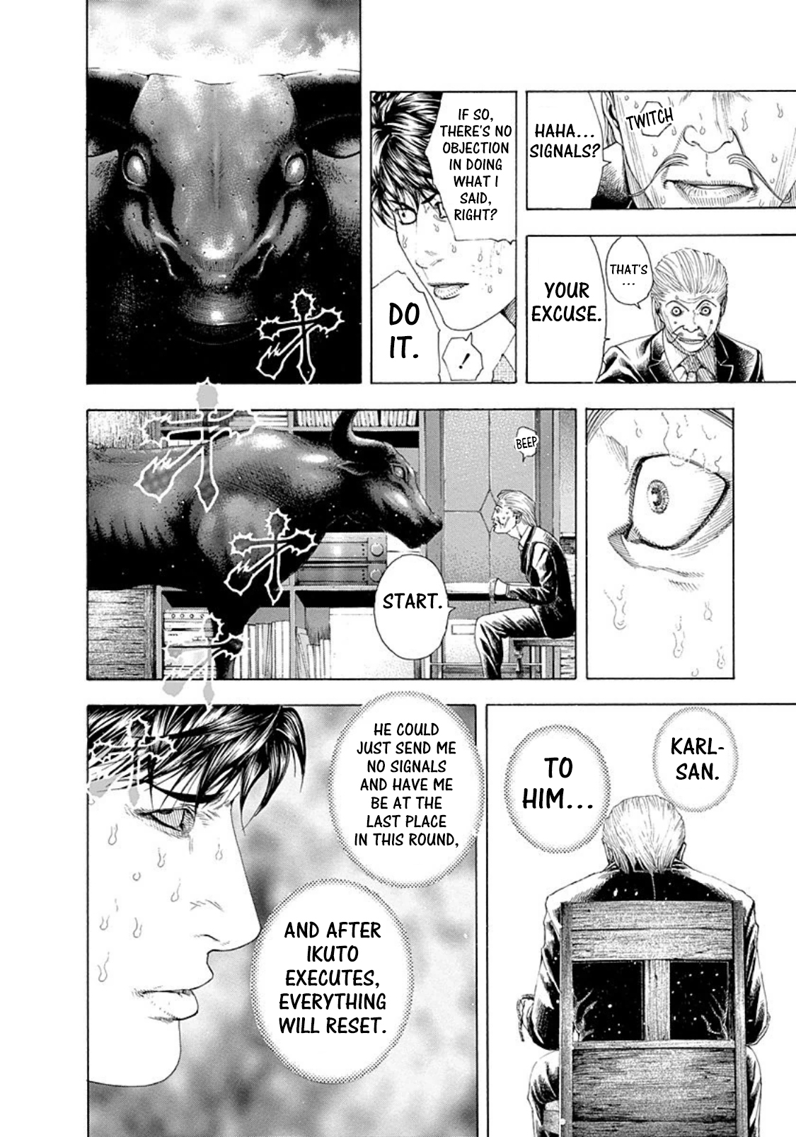 Usogui Chapter 164 page 8 - Chapter 164: Dead Or Alive