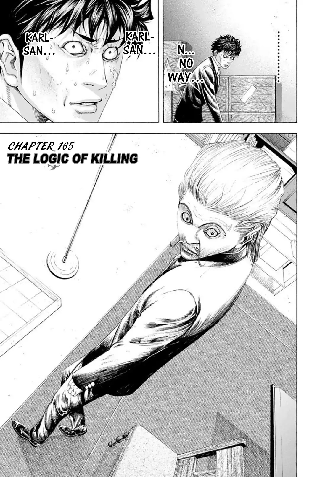 Usogui Chapter 165 page 1 - Chapter 165: The Logic Of Killing
