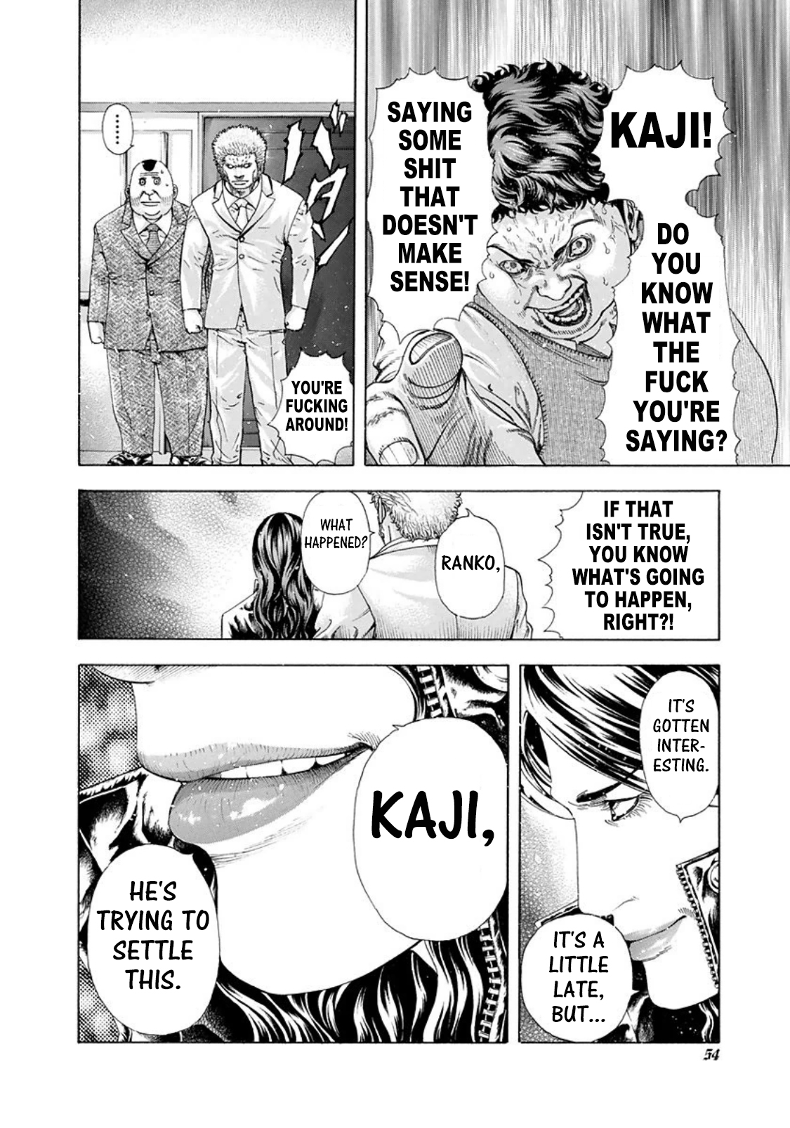 Usogui Chapter 167 page 14 - Chapter 167: Saving Face!