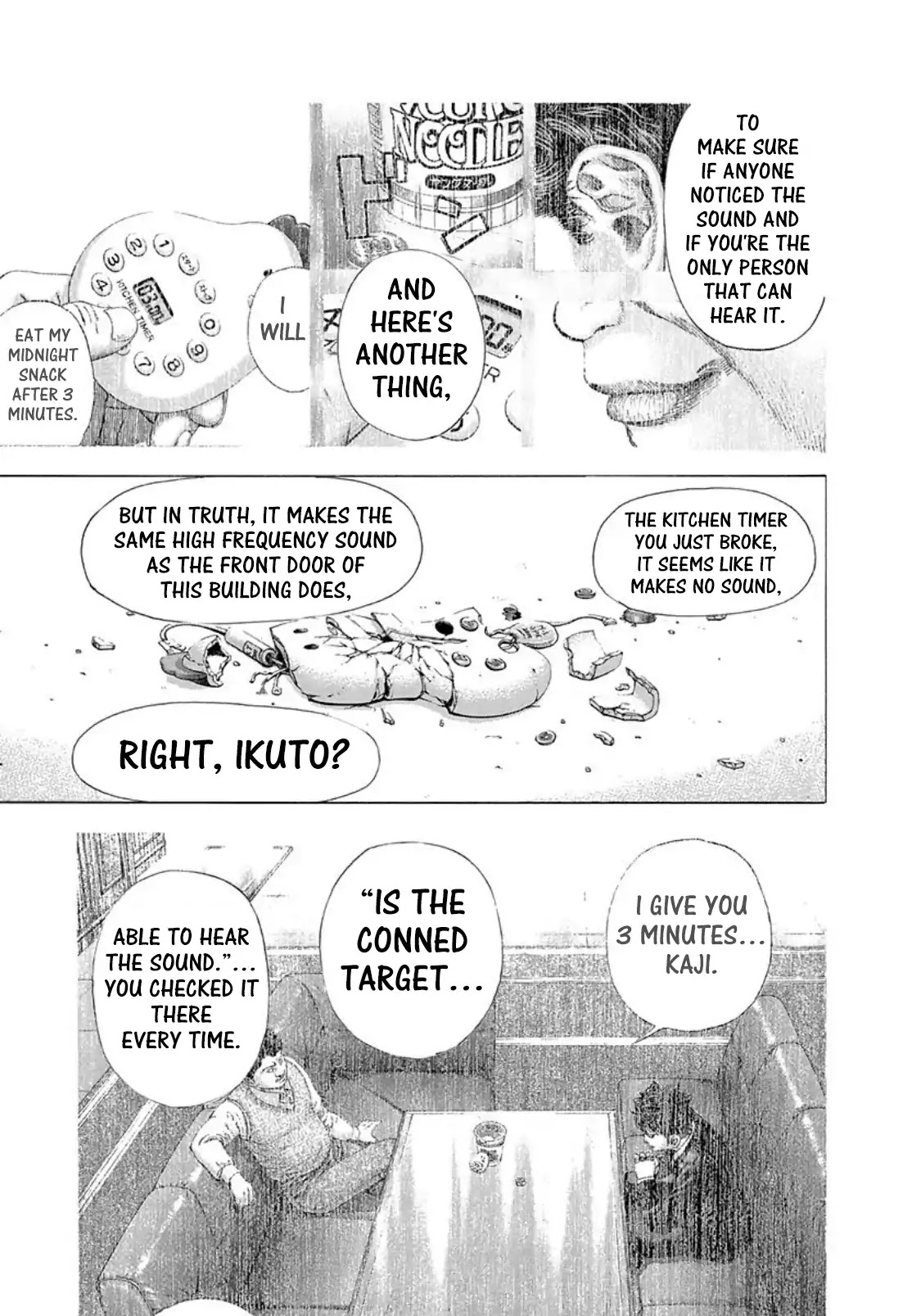 Usogui Chapter 169 page 11 - Chapter 169: Invisible Evidence