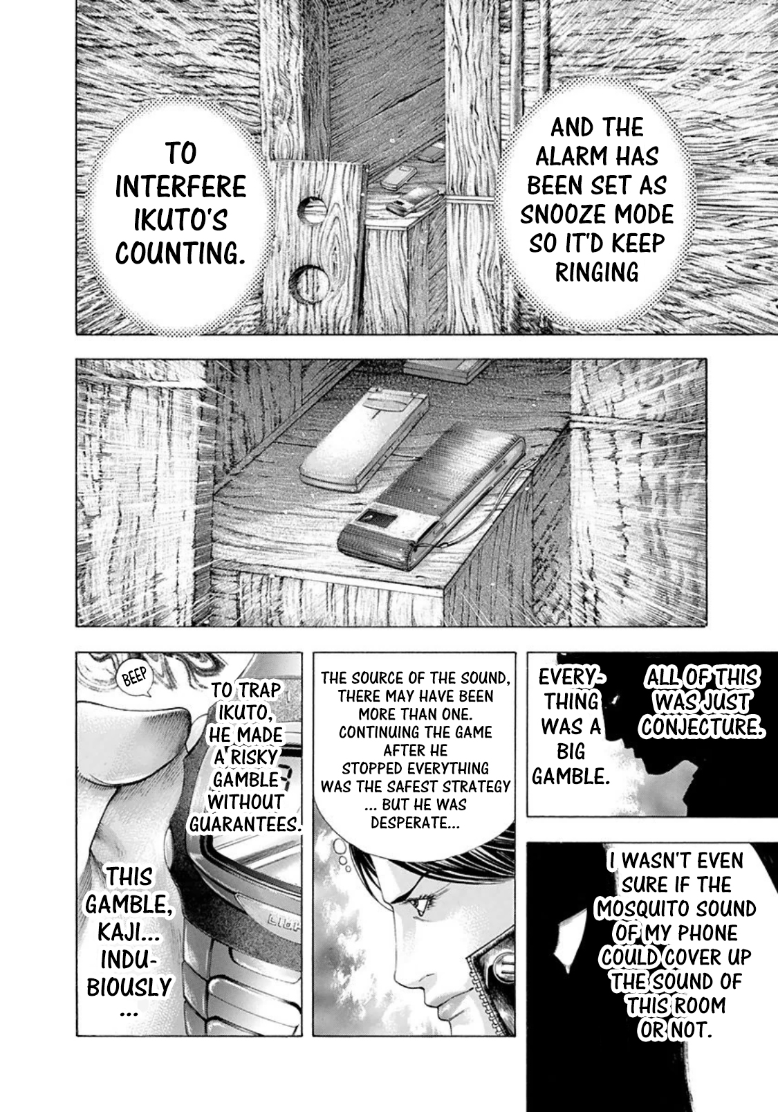 Usogui Chapter 170 page 16 - Chapter 170: The Light Of The Key Stone