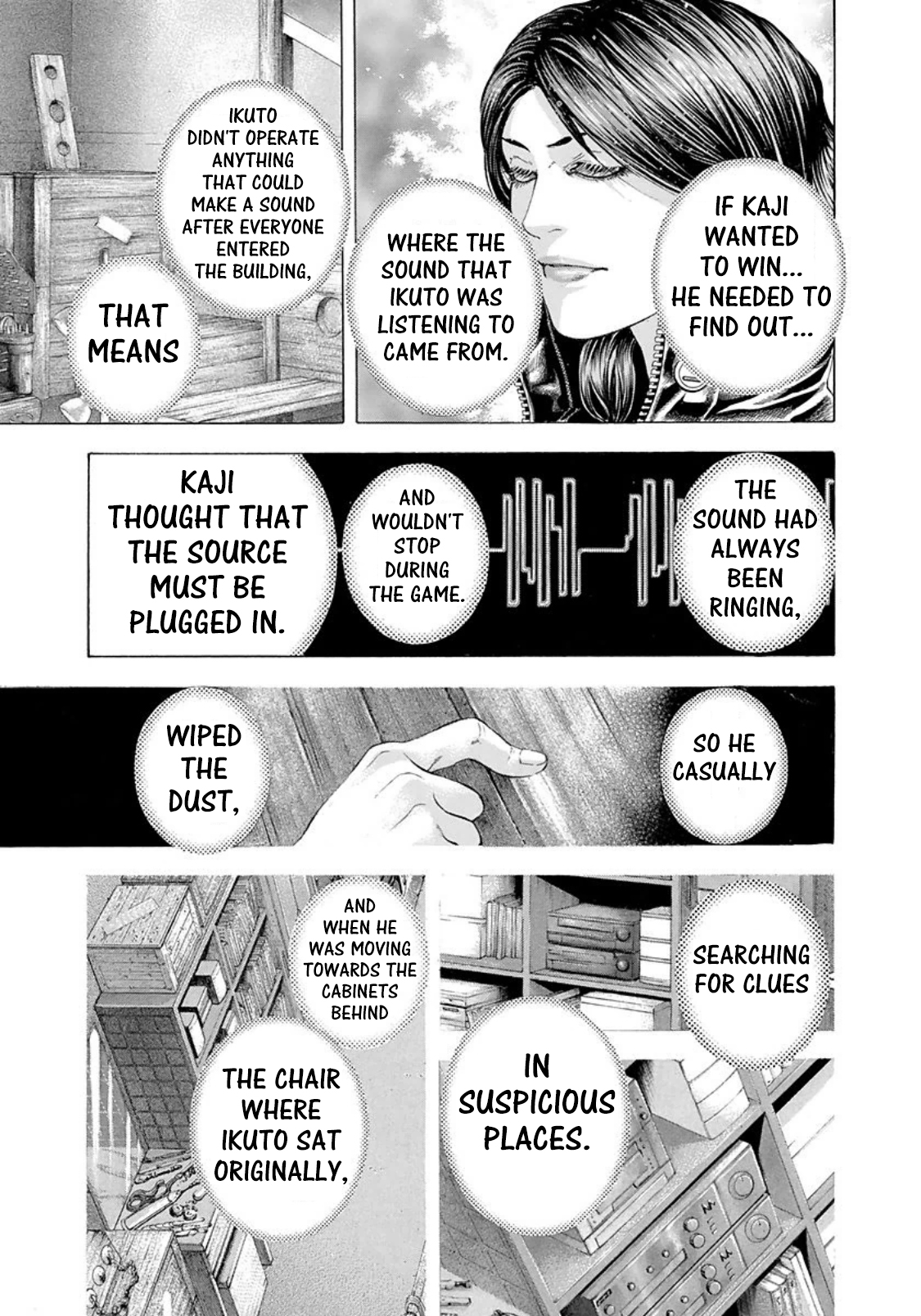 Usogui Chapter 170 page 5 - Chapter 170: The Light Of The Key Stone