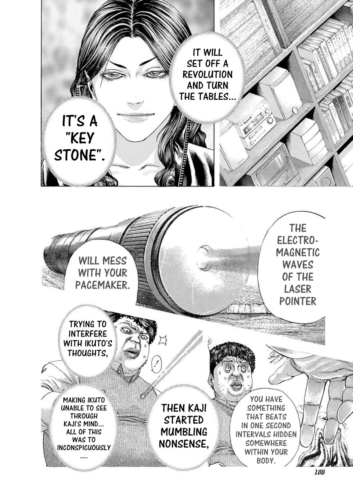 Usogui Chapter 170 page 8 - Chapter 170: The Light Of The Key Stone