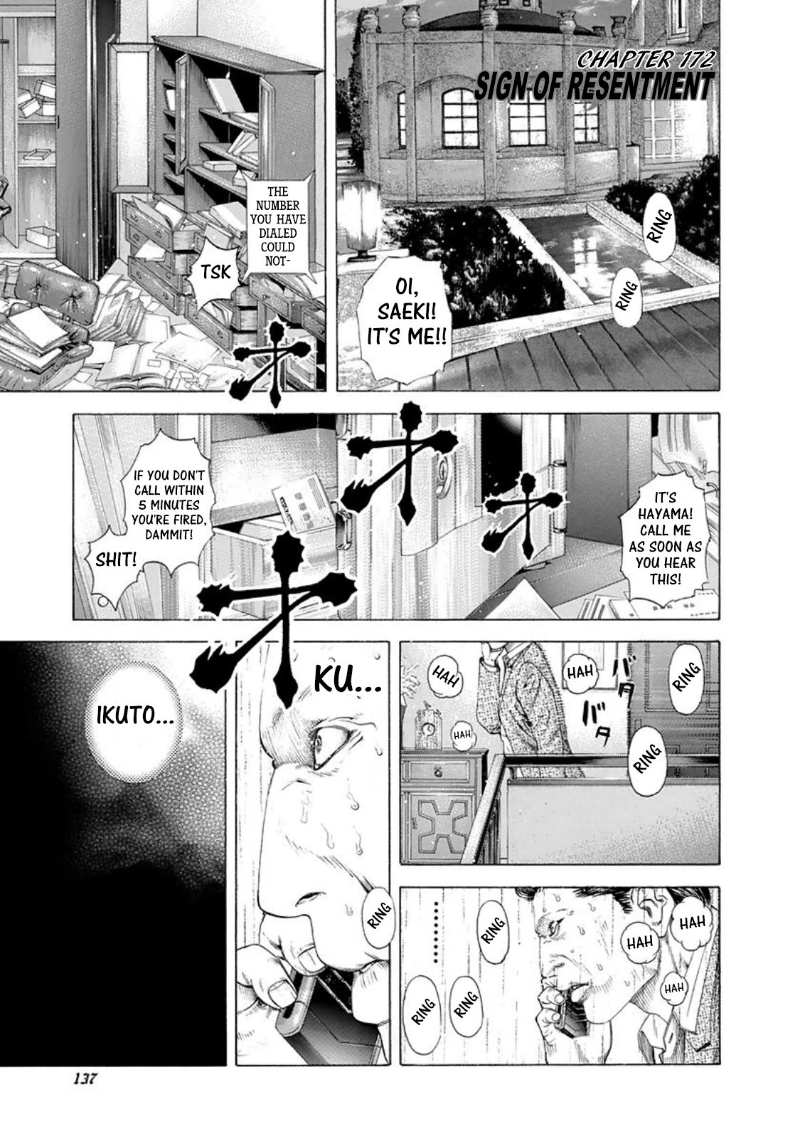 Usogui Chapter 172 page 1 - Chapter 172: Sign Of Resentment