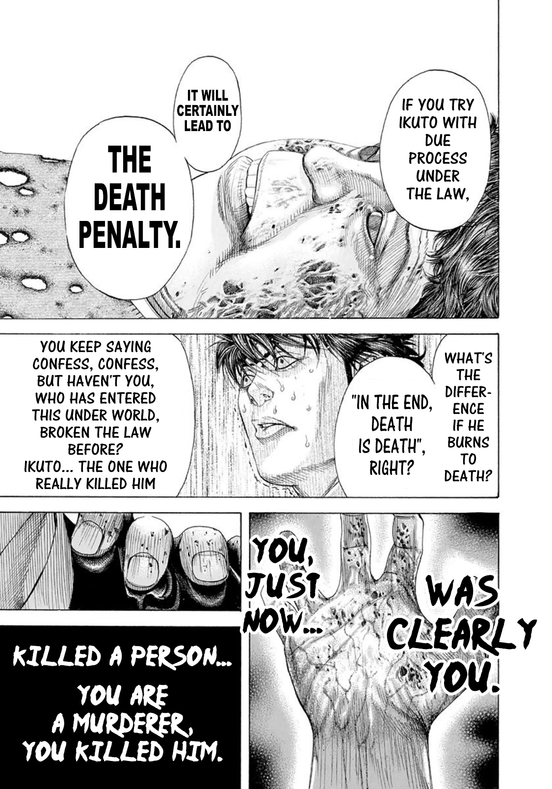 Usogui Chapter 173 page 6 - Chapter 173 - Tempest Of Violence