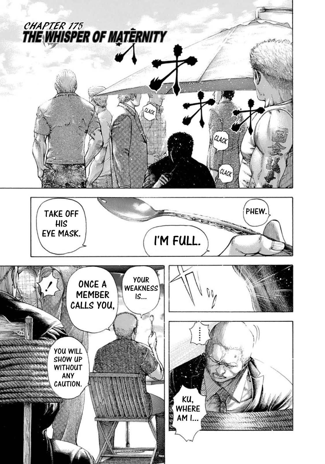 Usogui Chapter 175 page 1 - Chapter 175: The Whisper Of Maternity