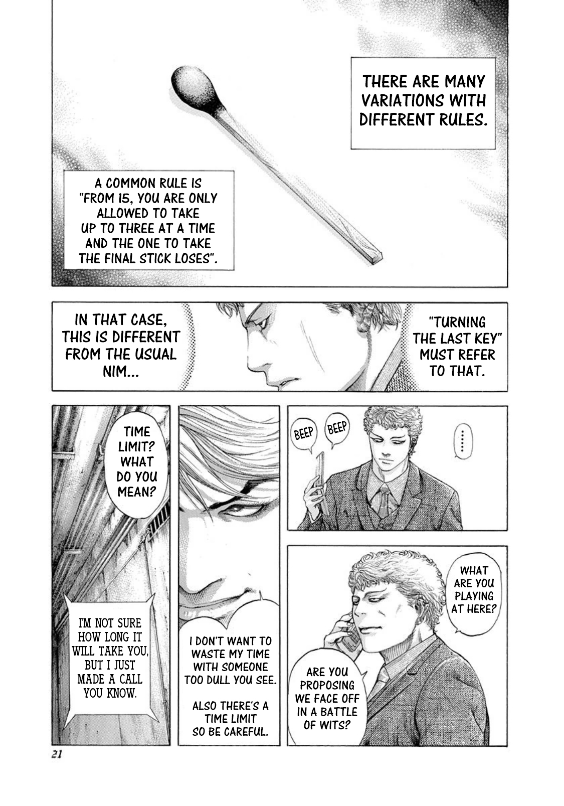 Usogui Chapter 176 page 17 - Chapter 176: Nim