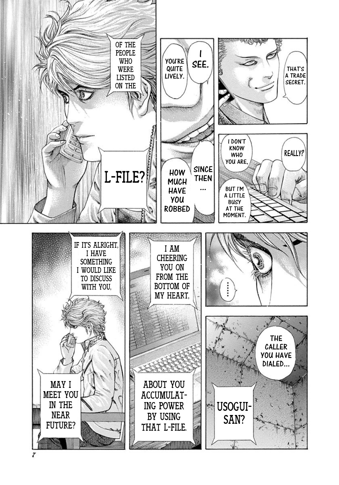 Usogui Chapter 176 page 3 - Chapter 176: Nim
