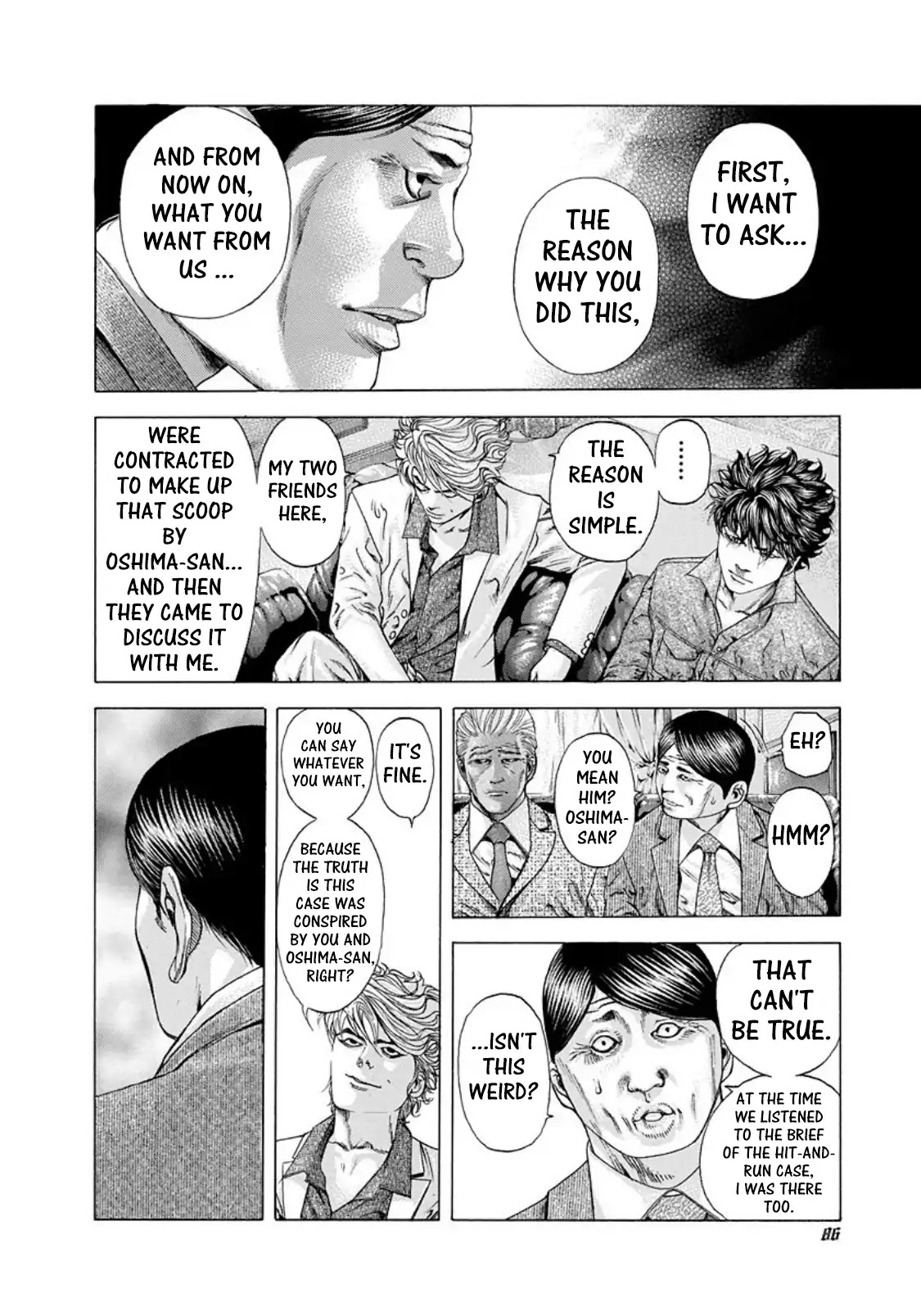 Usogui Chapter 180 page 4 - Chapter 180: A Made-up Scandal