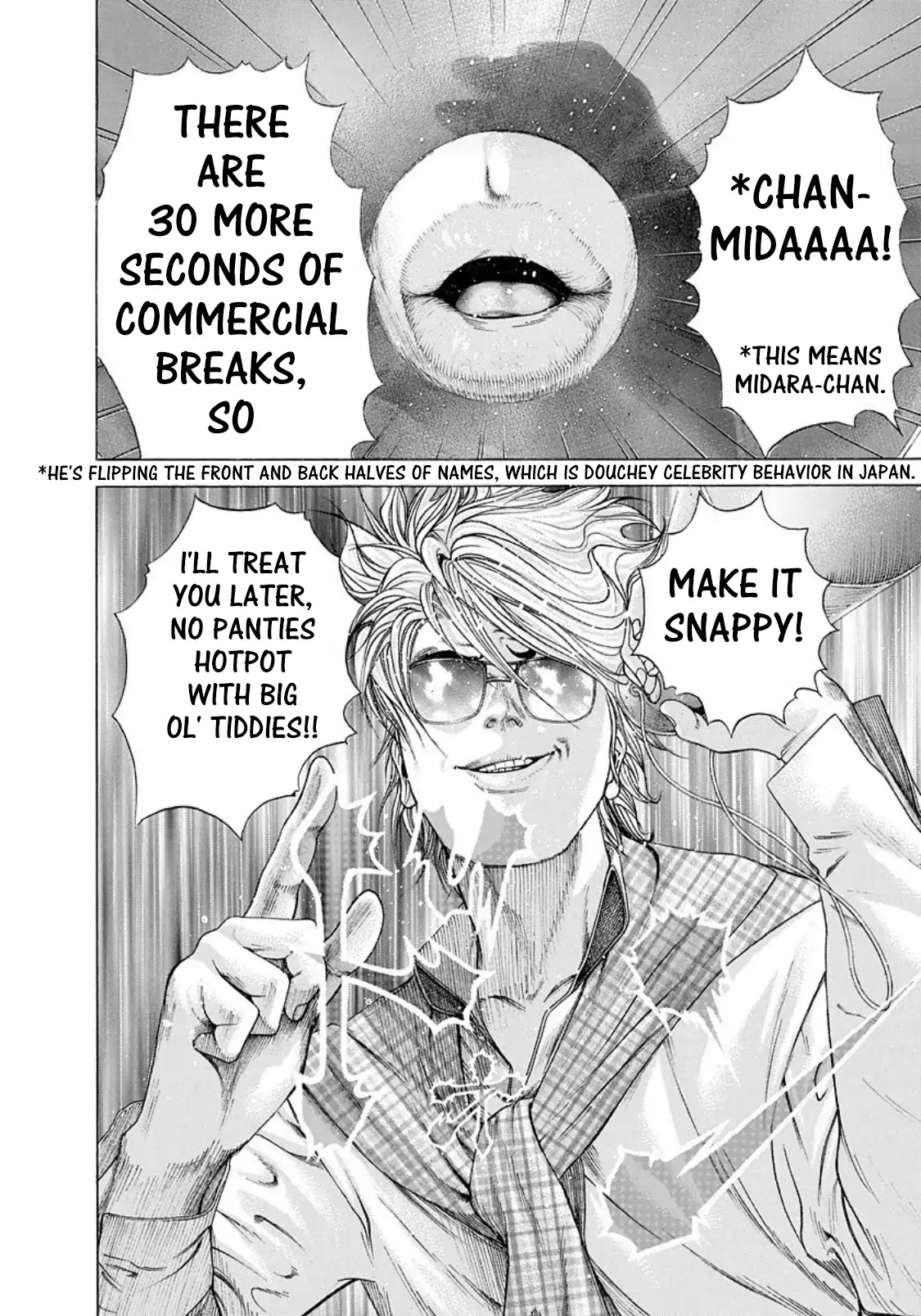 Usogui Chapter 182 page 18 - Chapter 182: TV Like Never Before