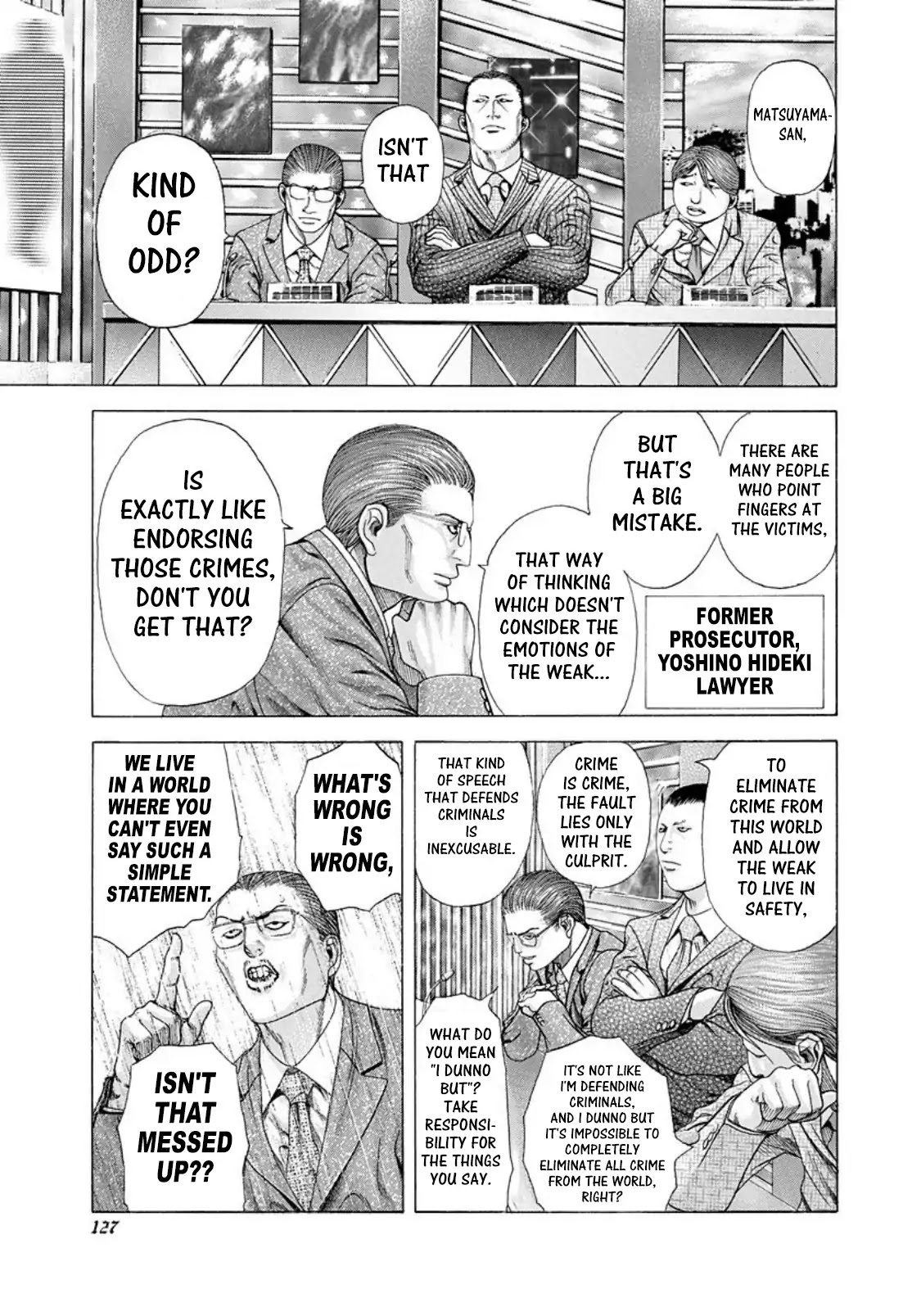 Usogui Chapter 182 page 7 - Chapter 182: TV Like Never Before