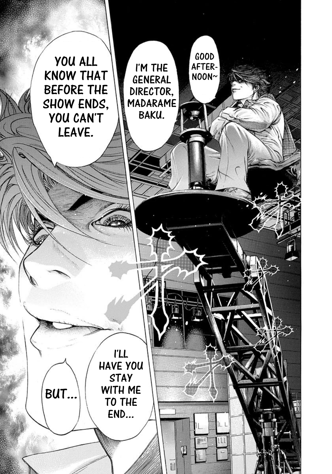 Usogui Chapter 184 page 7 - Chapter 184: People Covered In Blood