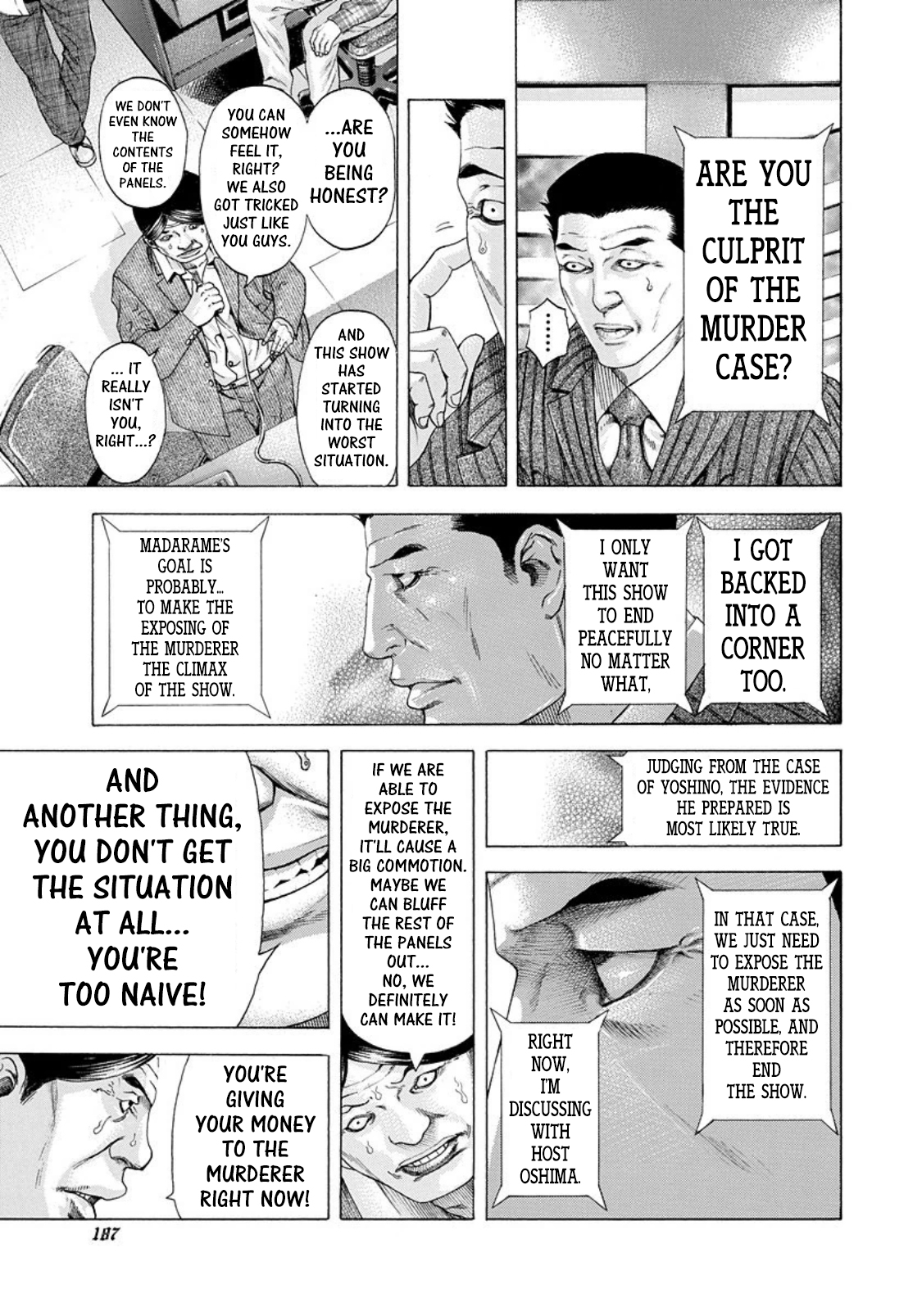 Usogui Chapter 185 page 13 - Chapter 185: Consideration