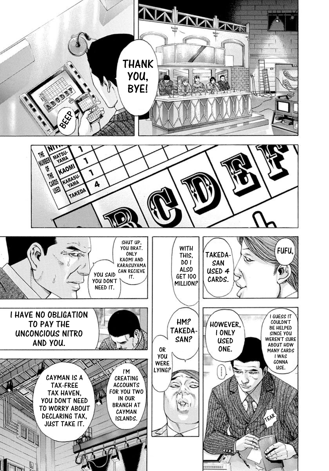 Usogui Chapter 185 page 3 - Chapter 185: Consideration