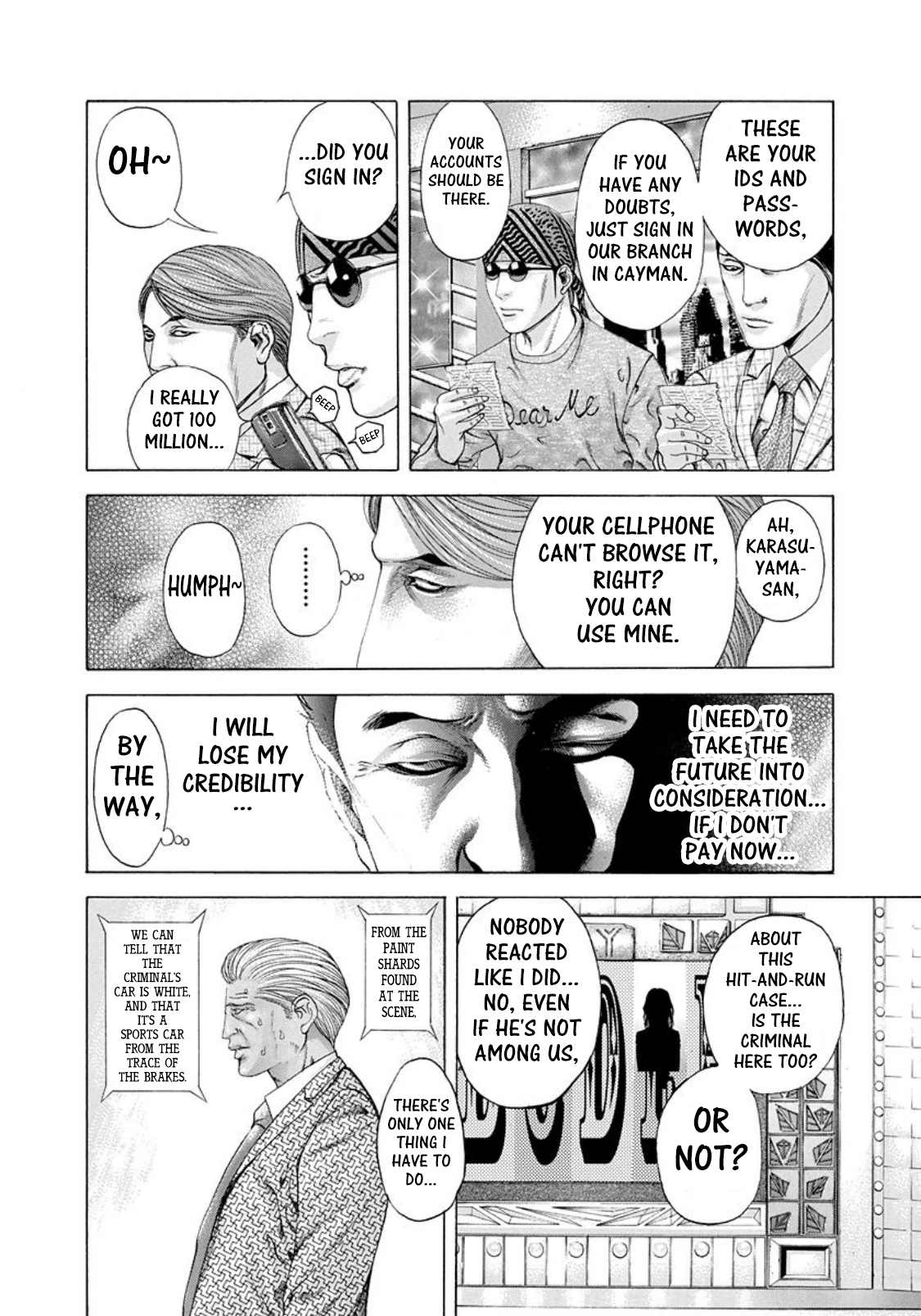 Usogui Chapter 185 page 4 - Chapter 185: Consideration