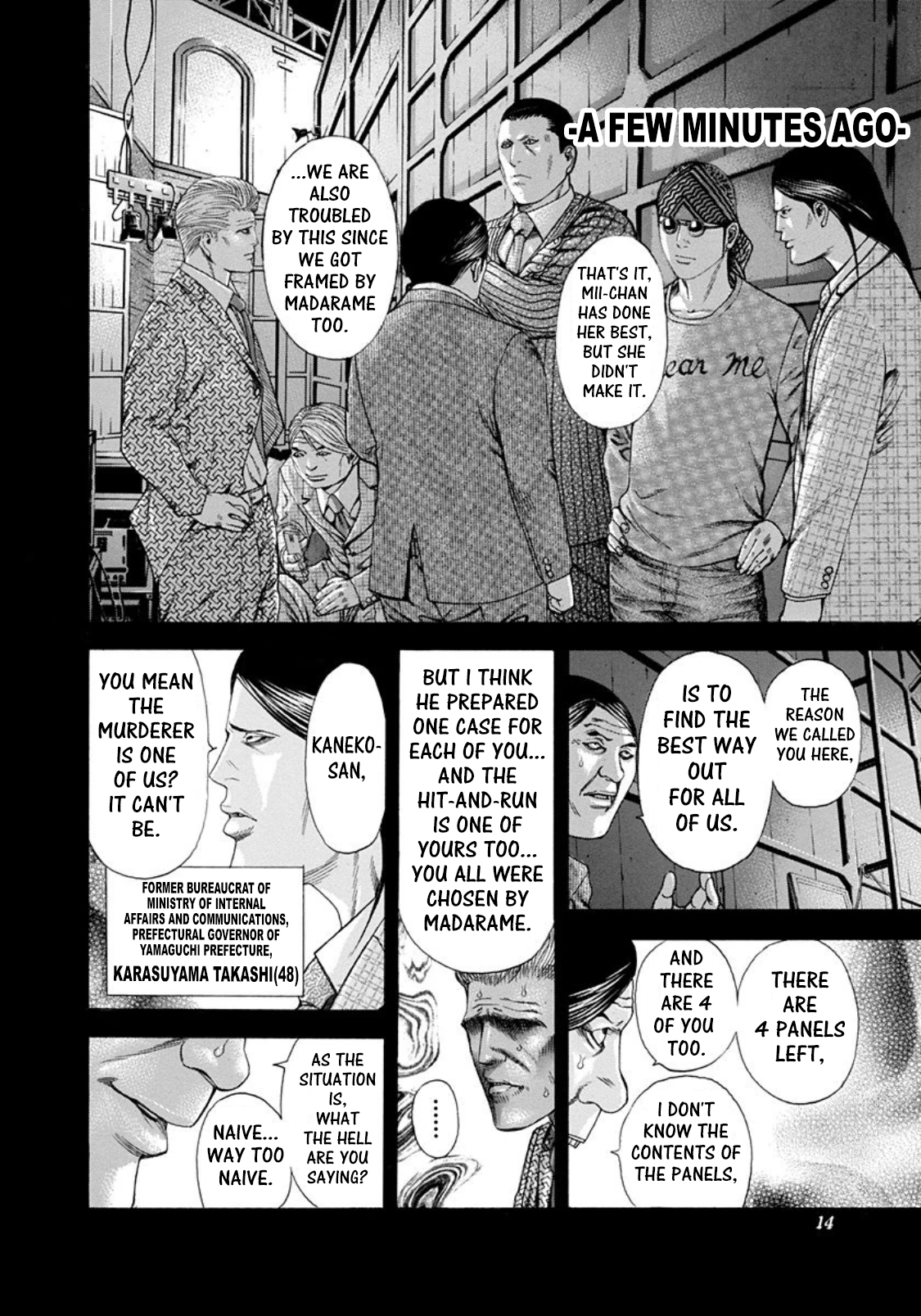 Usogui Chapter 187 page 10 - Chapter 187: The Darkness Is Calling