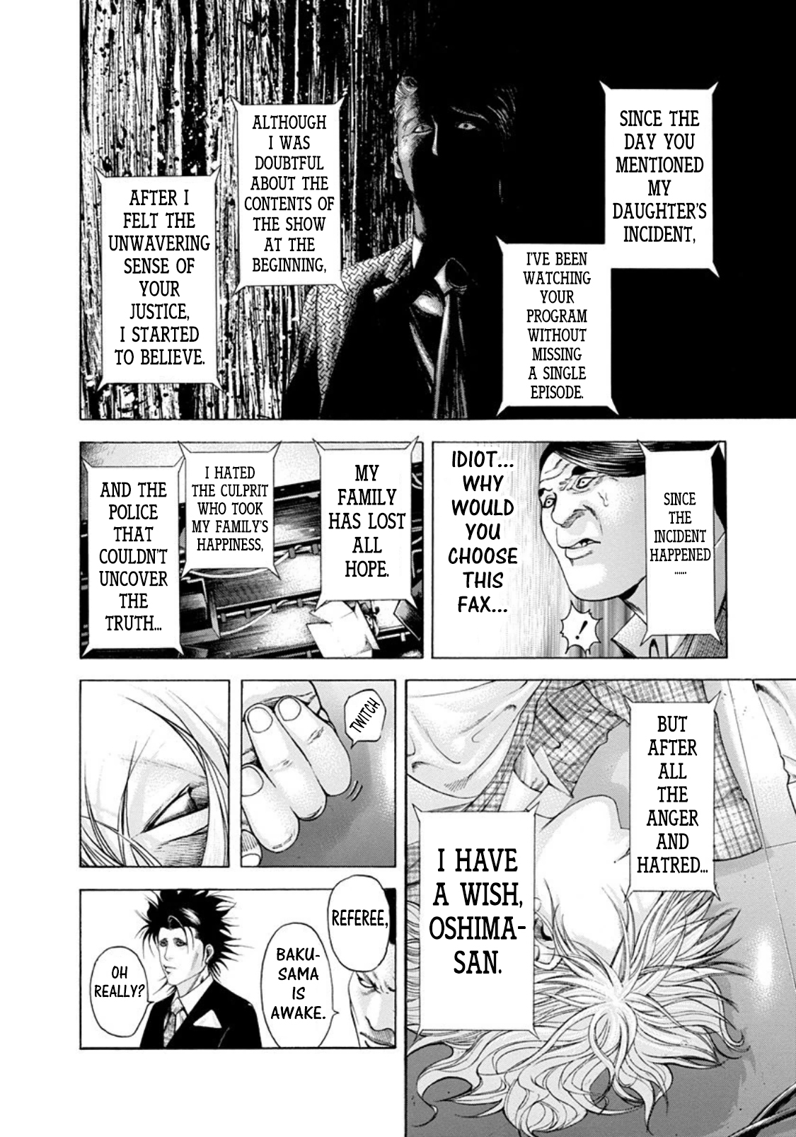 Usogui Chapter 187 page 6 - Chapter 187: The Darkness Is Calling