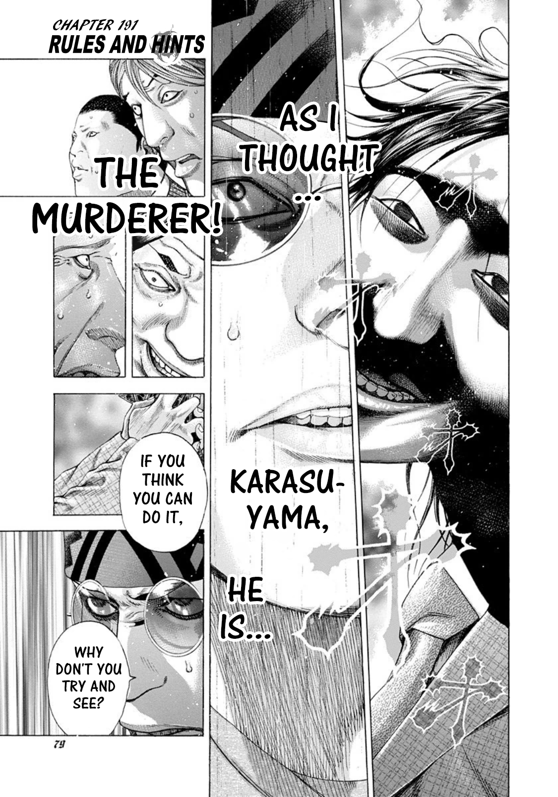 Usogui Chapter 191 page 1 - Chapter 191: Rules And Hints