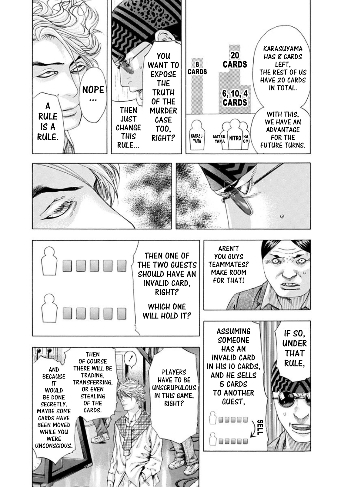 Usogui Chapter 191 page 11 - Chapter 191: Rules And Hints
