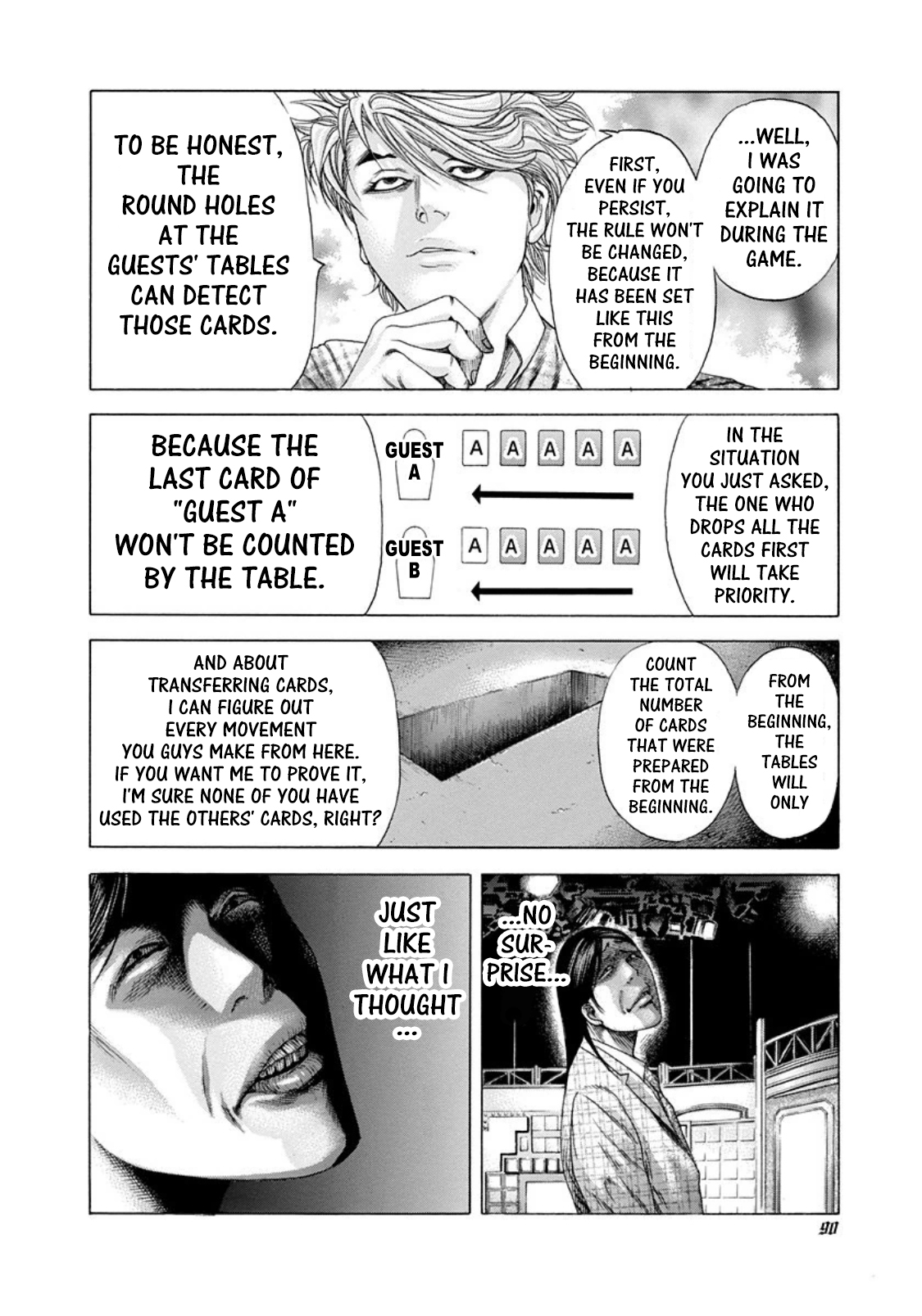 Usogui Chapter 191 page 12 - Chapter 191: Rules And Hints