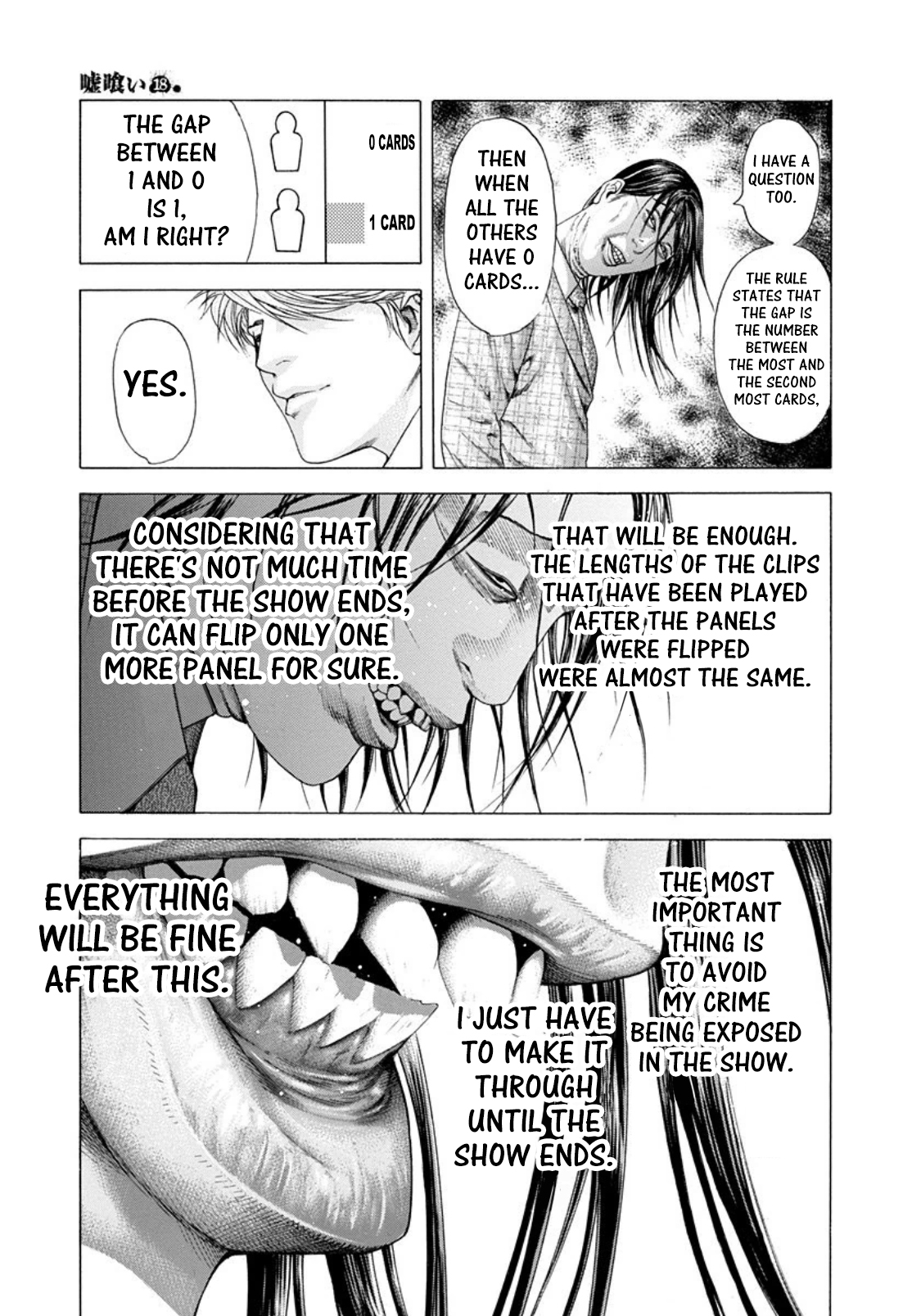 Usogui Chapter 191 page 15 - Chapter 191: Rules And Hints