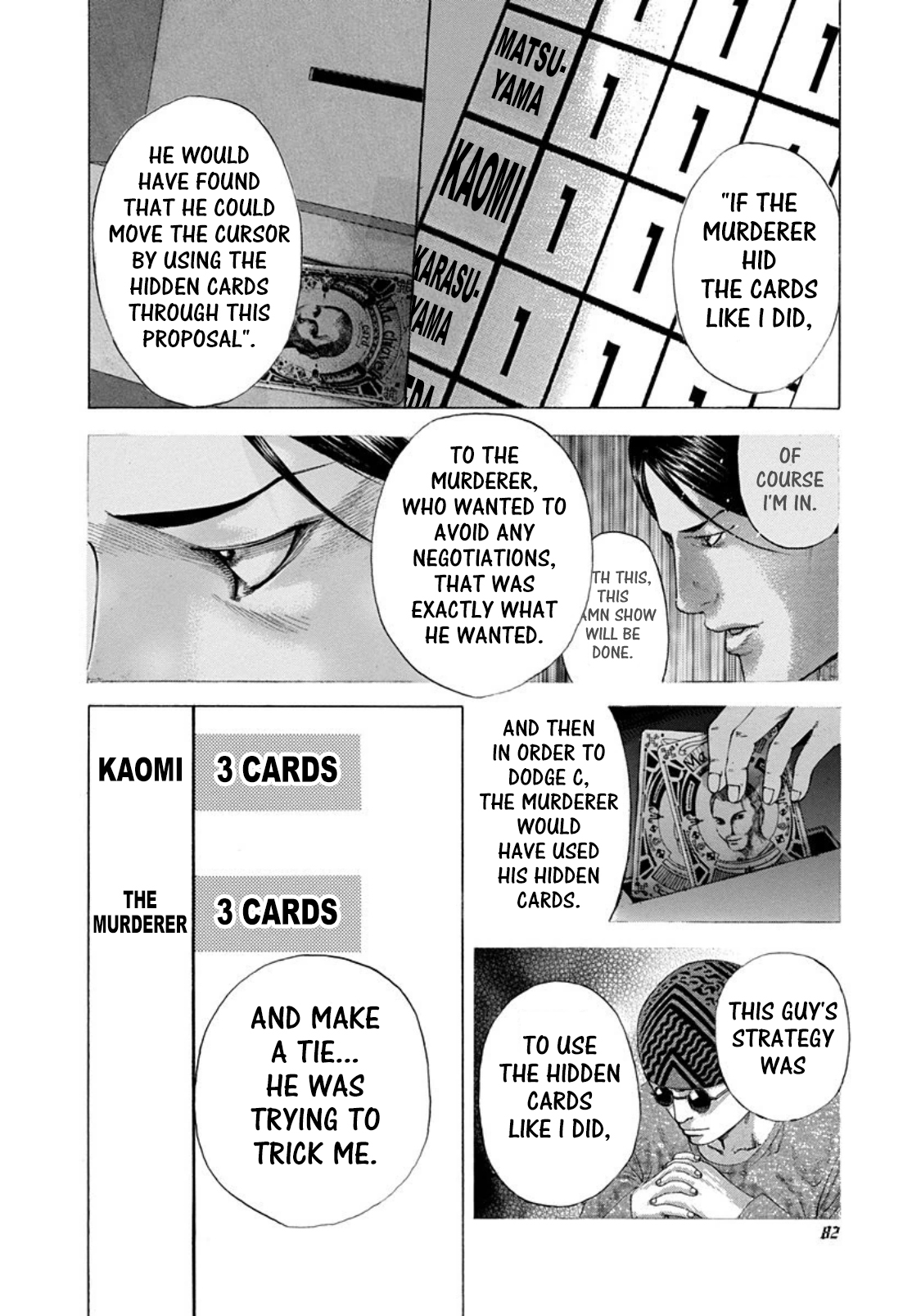 Usogui Chapter 191 page 4 - Chapter 191: Rules And Hints