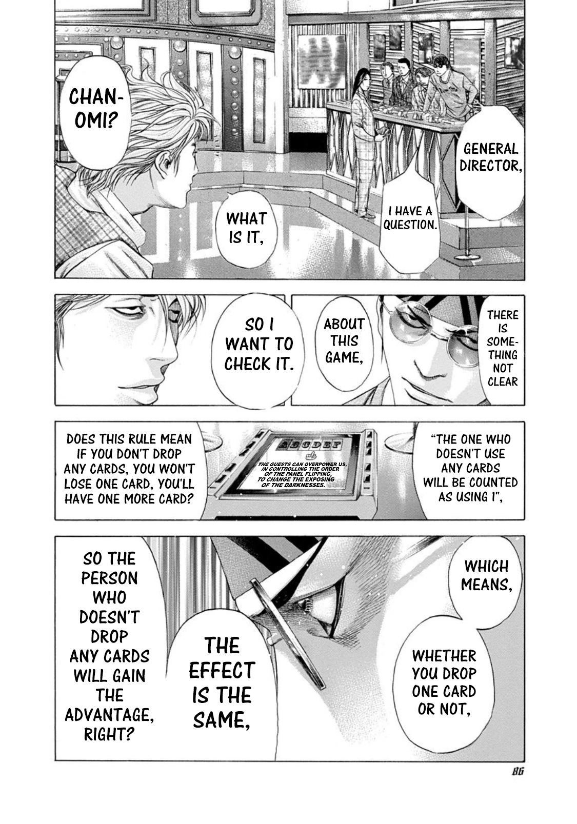 Usogui Chapter 191 page 8 - Chapter 191: Rules And Hints