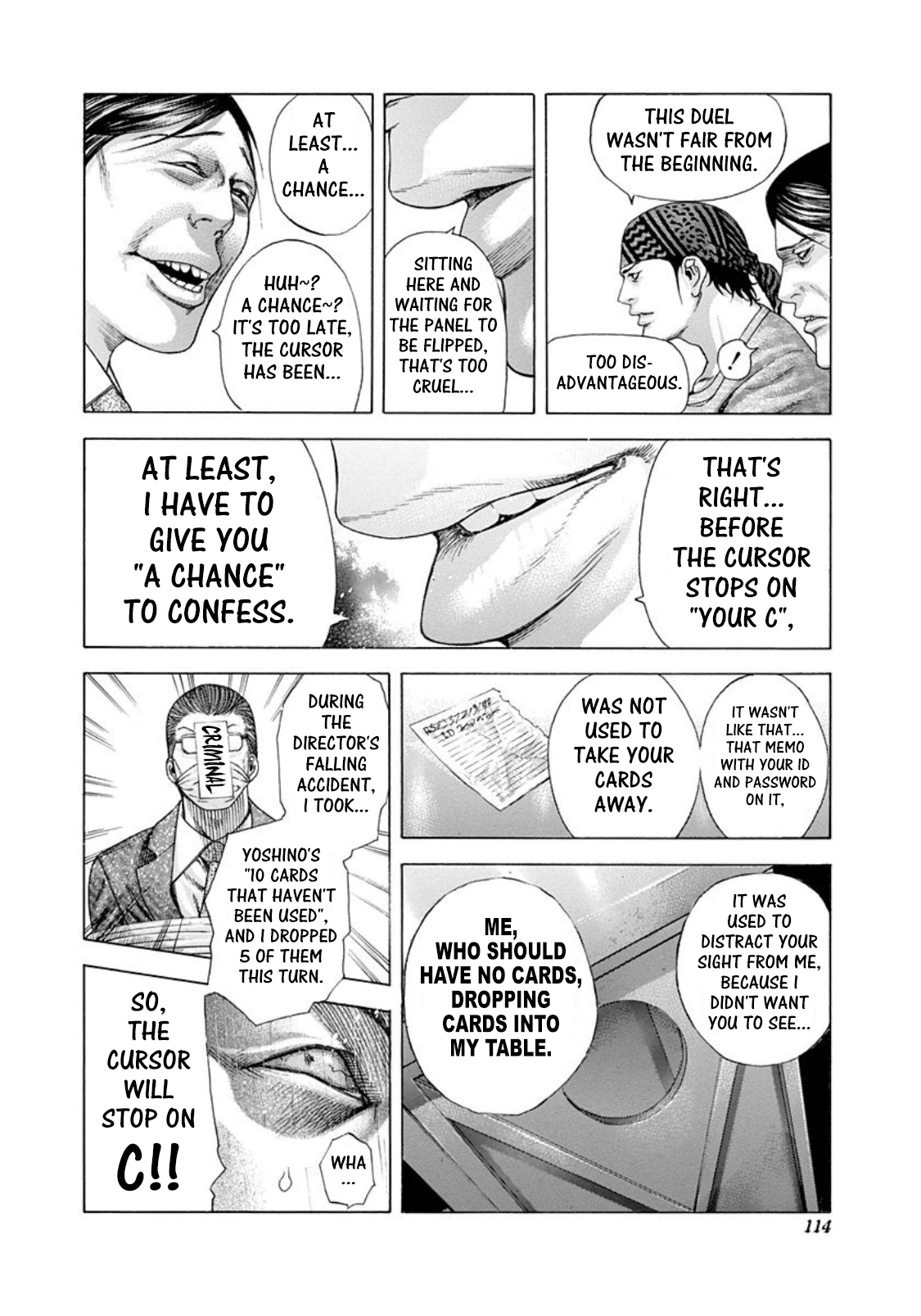 Usogui Chapter 192 page 18 - Chapter 192: No More