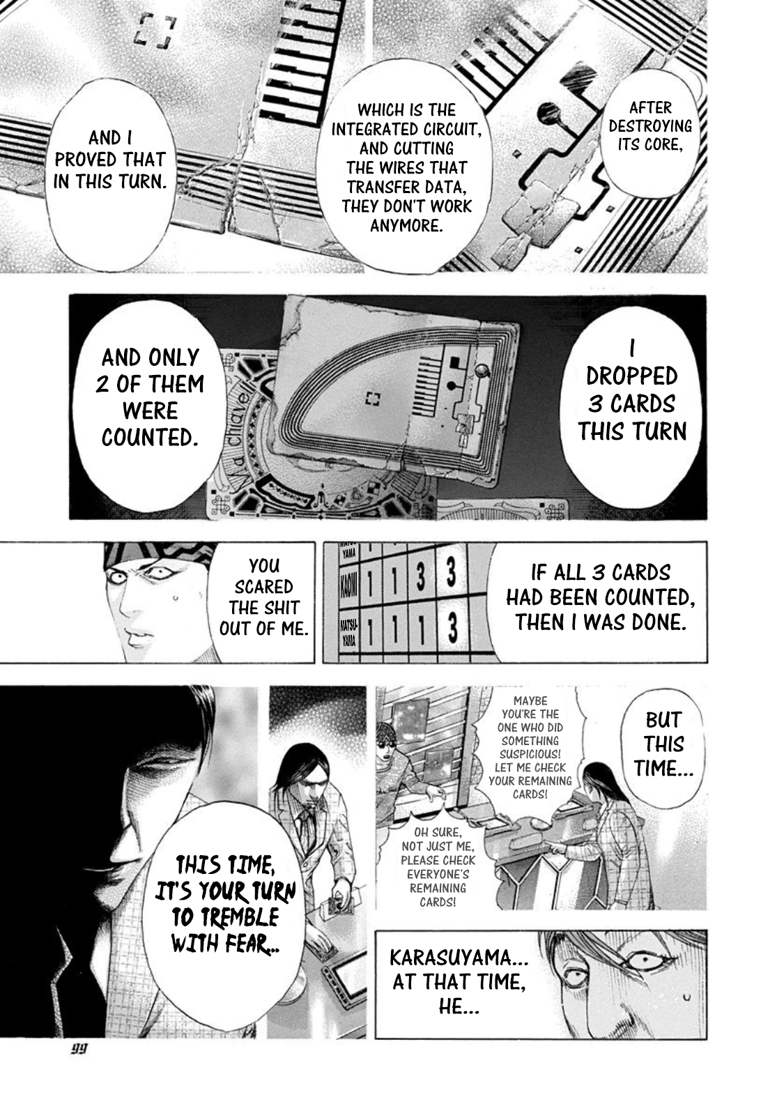 Usogui Chapter 192 page 3 - Chapter 192: No More