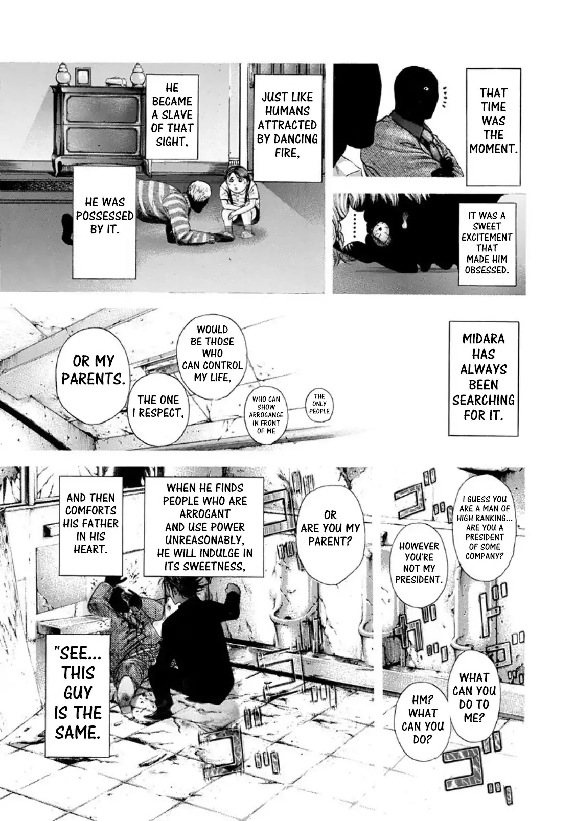 Usogui Chapter 196 page 13 - Chapter 196: Paralyzed Fist