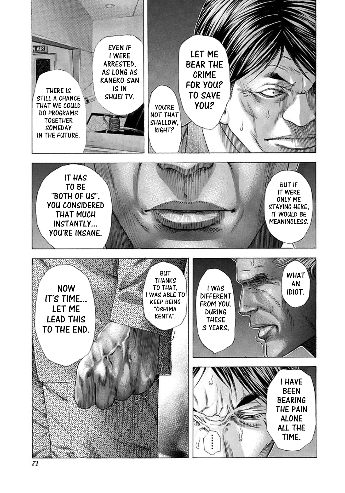 Usogui Chapter 201 page 11 - Chapter 201: A Cowardly Heart