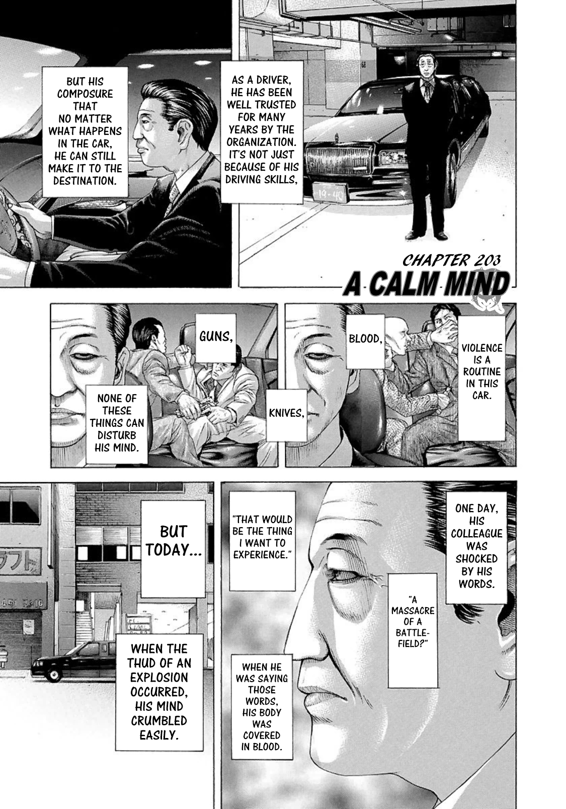Usogui Chapter 203 page 1 - Chapter 203: A Calm Mind