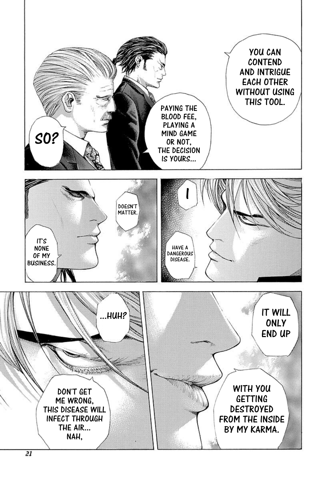 Usogui Chapter 209 page 16 - Chapter 209: The Bloody Chaplain