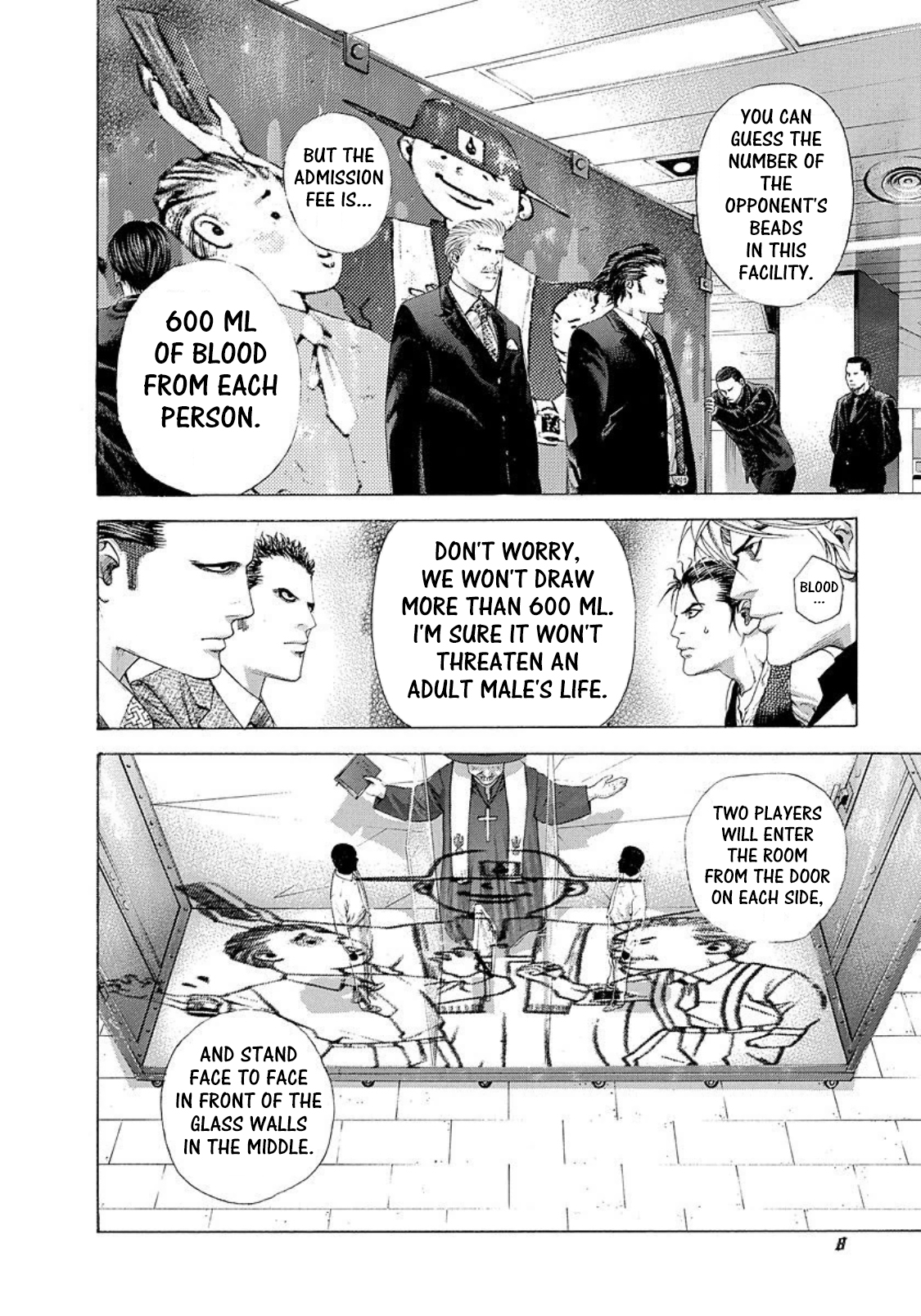 Usogui Chapter 209 page 3 - Chapter 209: The Bloody Chaplain