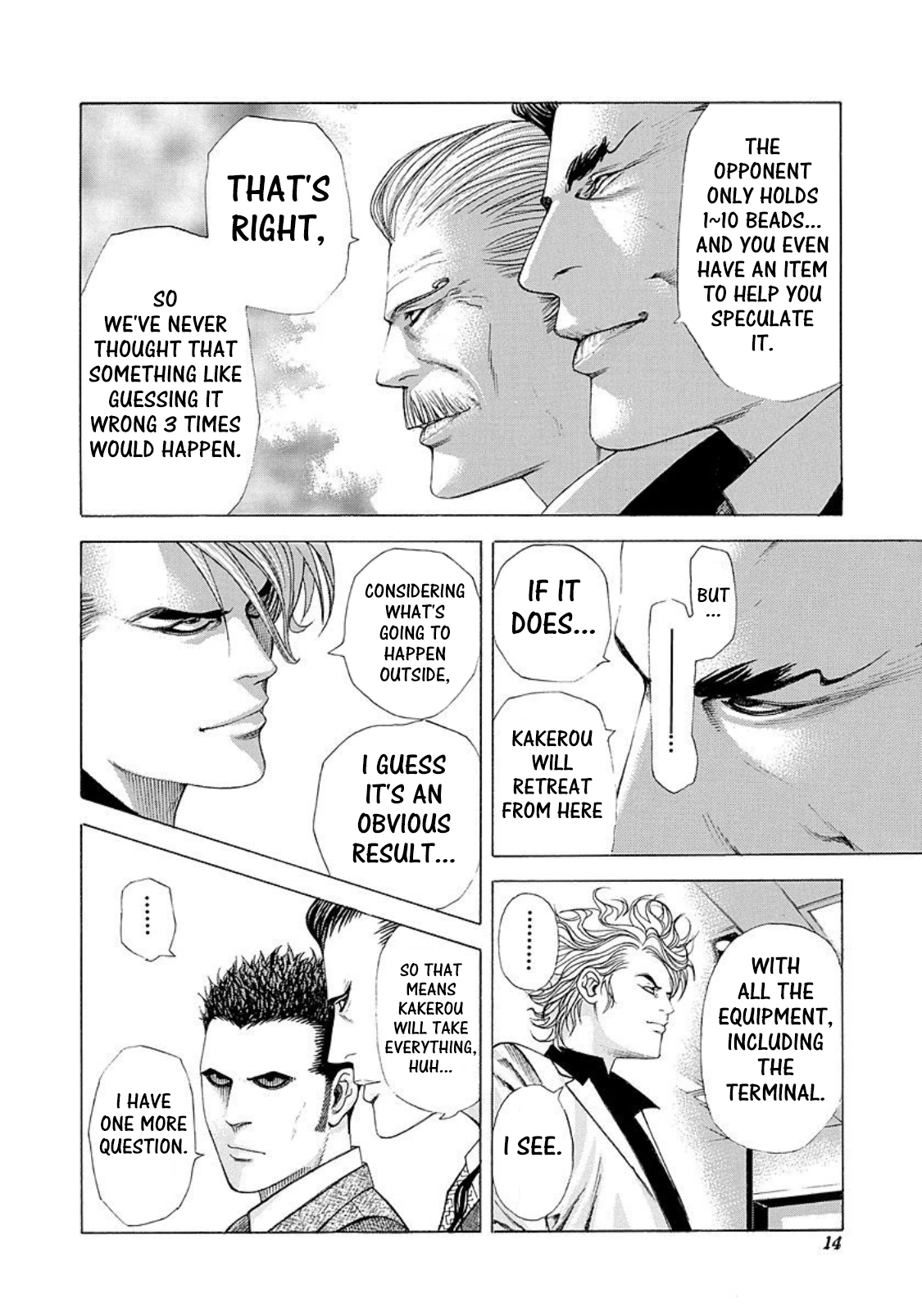 Usogui Chapter 209 page 9 - Chapter 209: The Bloody Chaplain