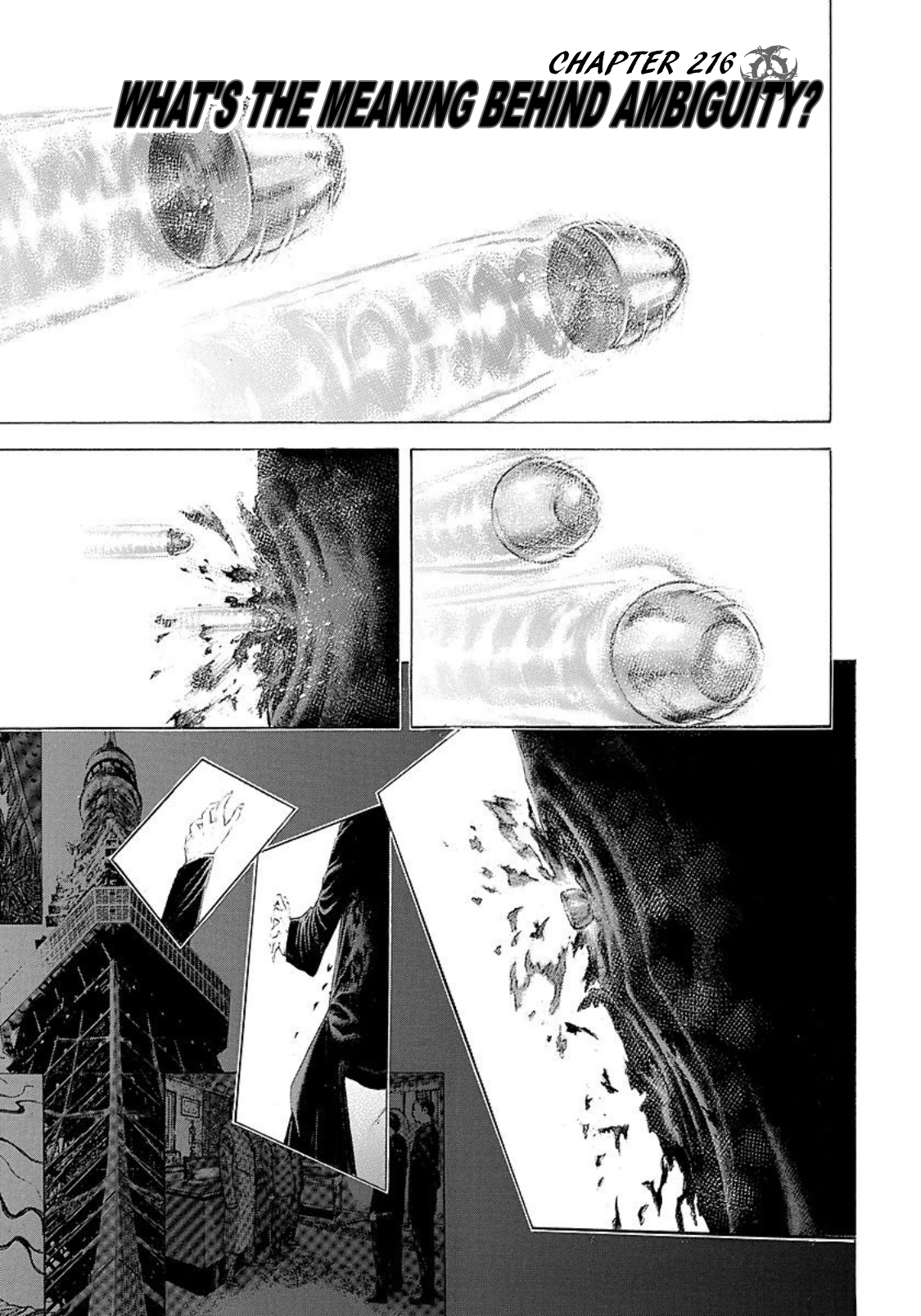 Usogui Chapter 216 page 1 - Chapter 216: What's The Meaning Behind Ambiguity?