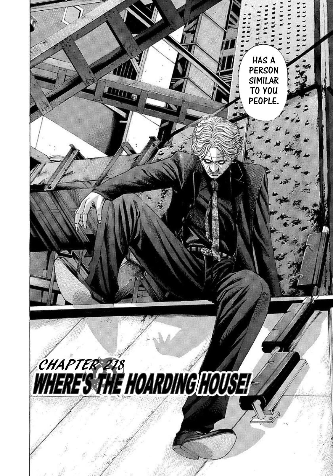 Usogui Chapter 218 page 2 - Chapter 218: Where's The Hoarding House?
