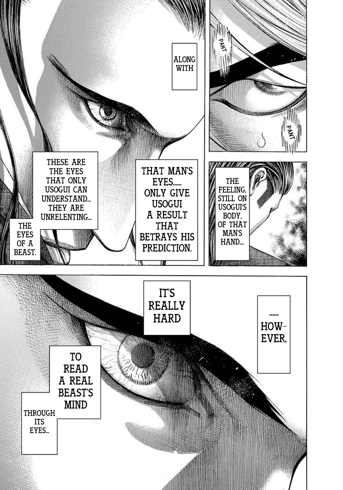 Usogui Chapter 219 page 16 - Chapter 219: Eyes Of A Beast
