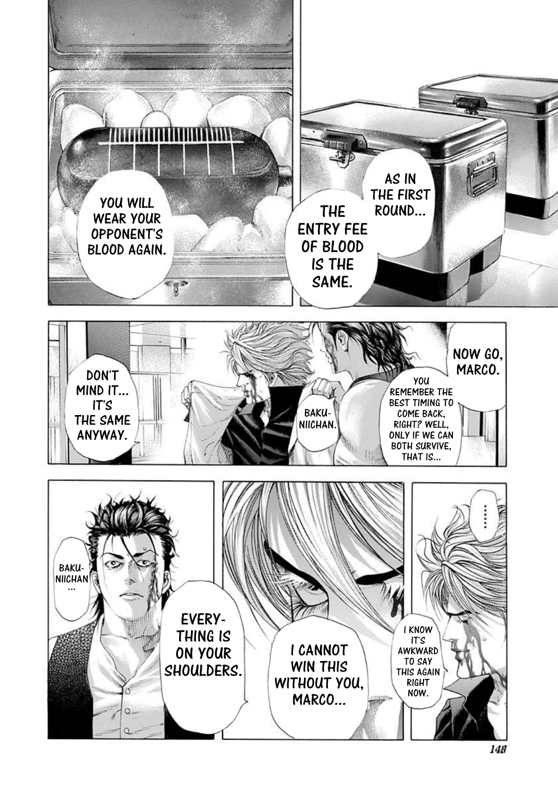 Usogui Chapter 227 page 12 - Chapter 227: The Chief Of The Private Funeral Division