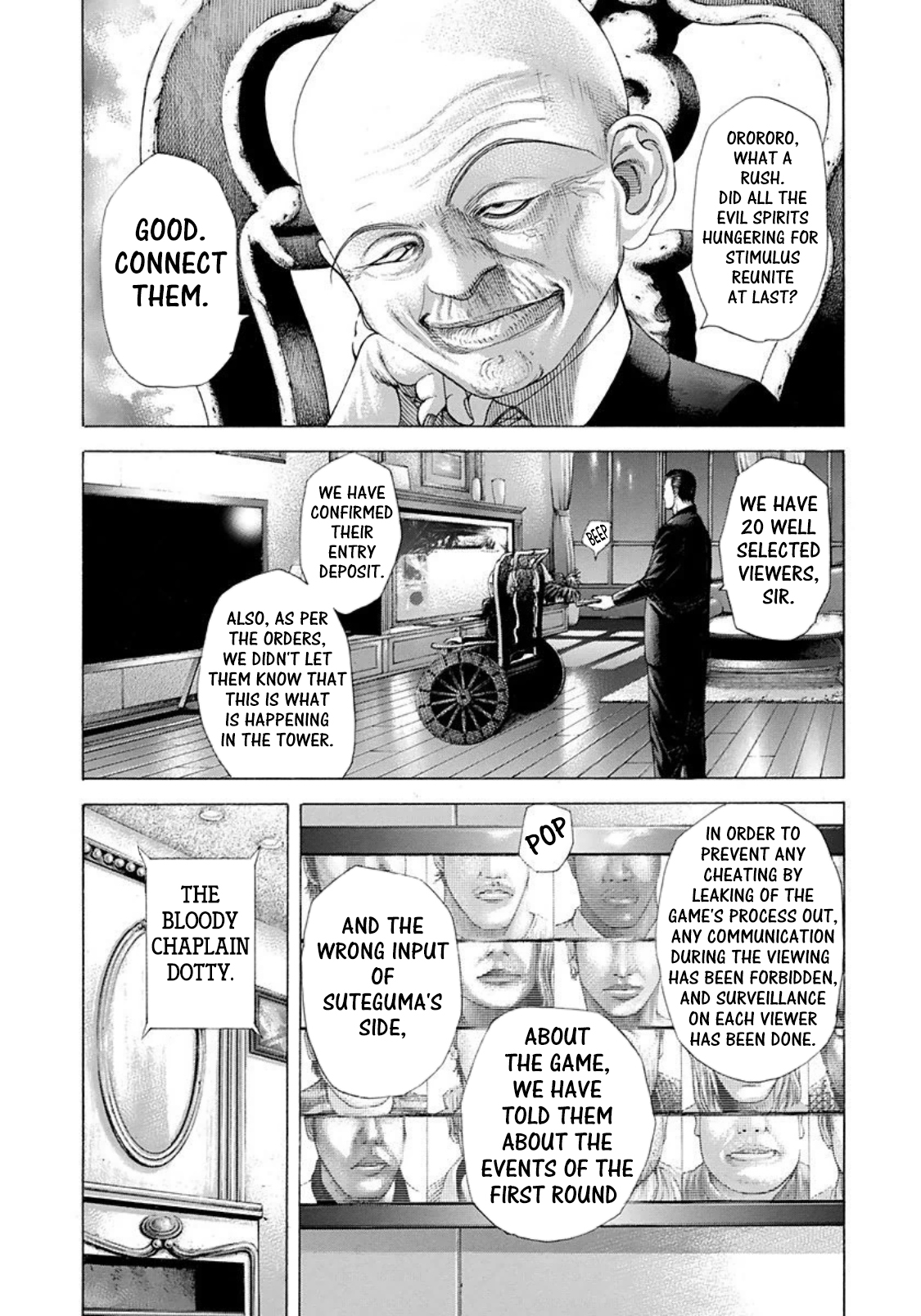 Usogui Chapter 227 page 13 - Chapter 227: The Chief Of The Private Funeral Division