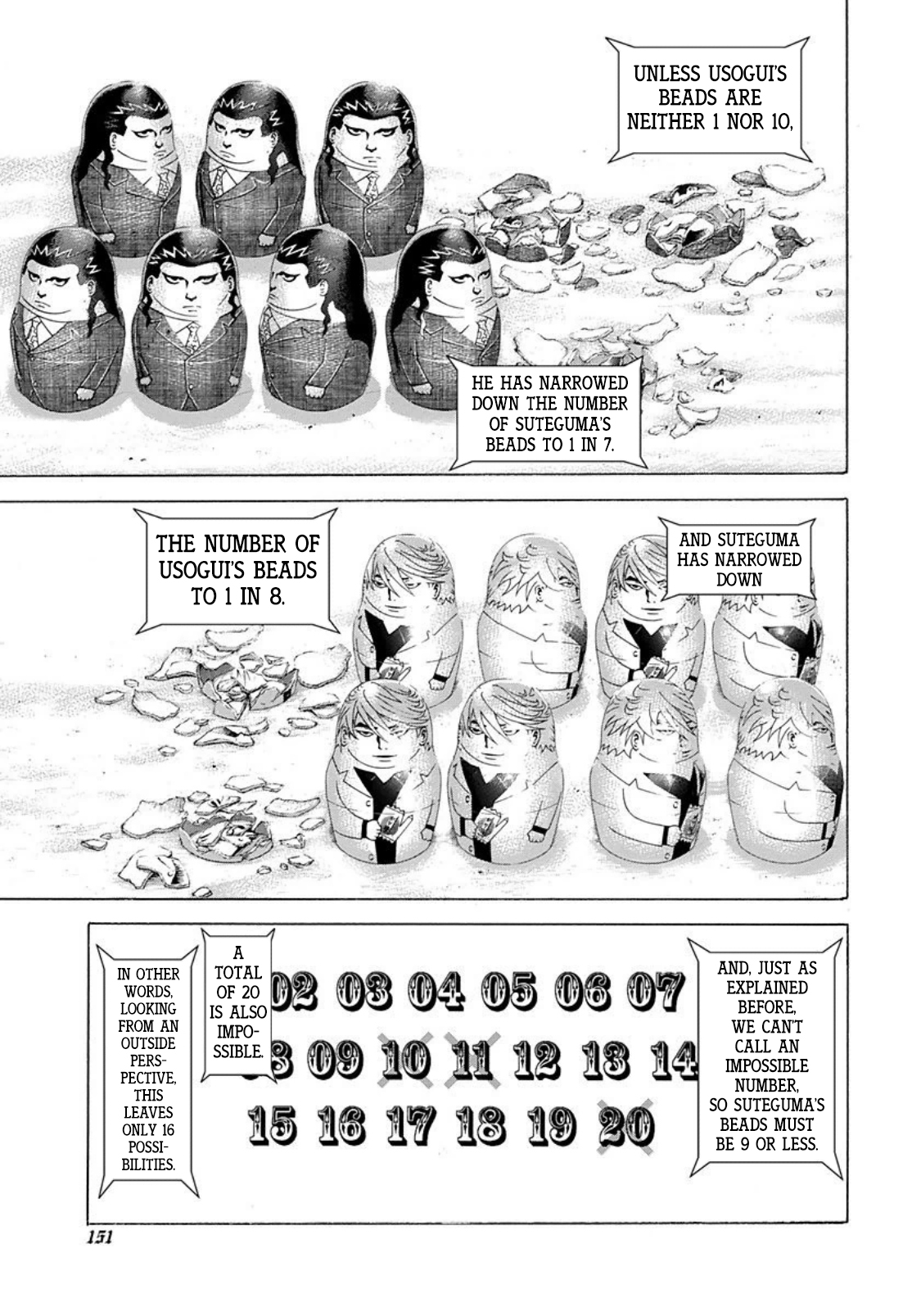 Usogui Chapter 227 page 15 - Chapter 227: The Chief Of The Private Funeral Division
