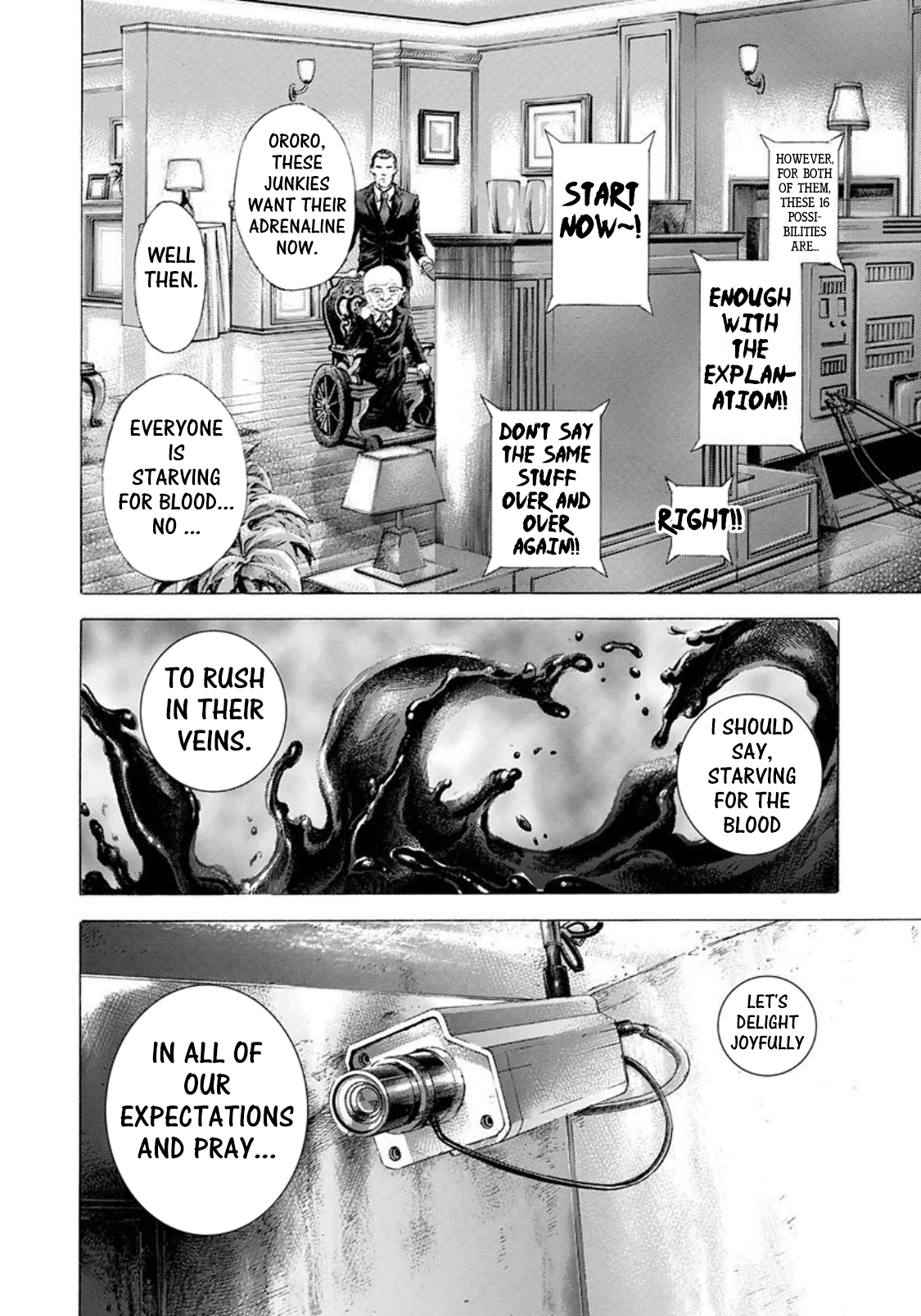 Usogui Chapter 227 page 16 - Chapter 227: The Chief Of The Private Funeral Division